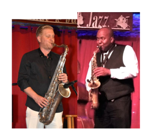 "JAZZ SAXOPHONE HEAVEN" Featuring JOHN COLLINGE and DIDIER LABOSSIERE IN CONCERT. 2 World-Class Jazz Saxophone Players Performing Together!