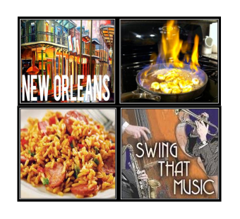 NEW ORLEANS JAZZ & EARLY AMERICAN SWING NIGHT. Celebrating "THE ROOTS of JAZZ". Featuring the Music of Jazz Pioneers Louis Armstrong, Duke Ellington, Billie Holiday, Benny Goodman, Ella Fitzgerald and more...
