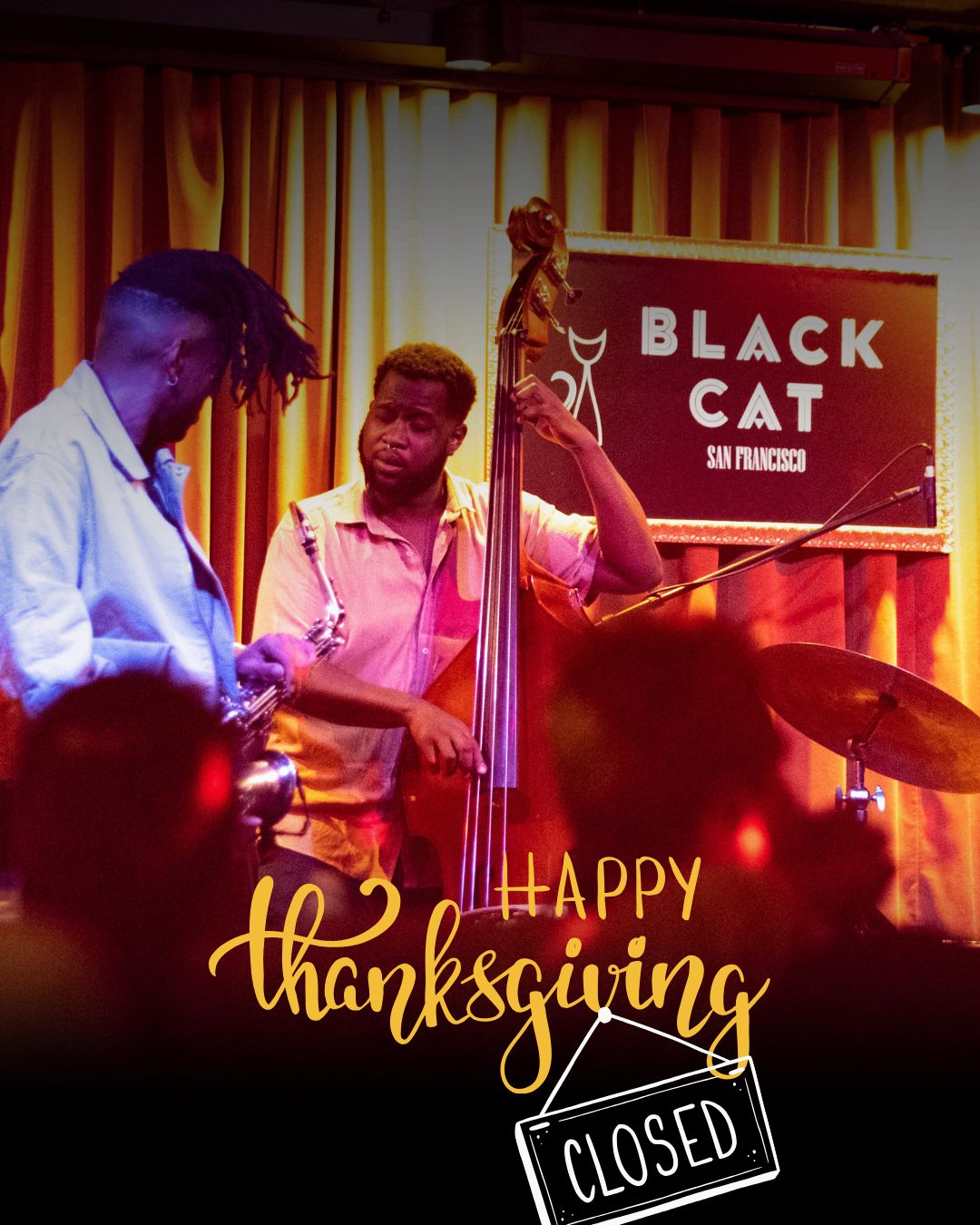 Happy Thanksgiving! Closed