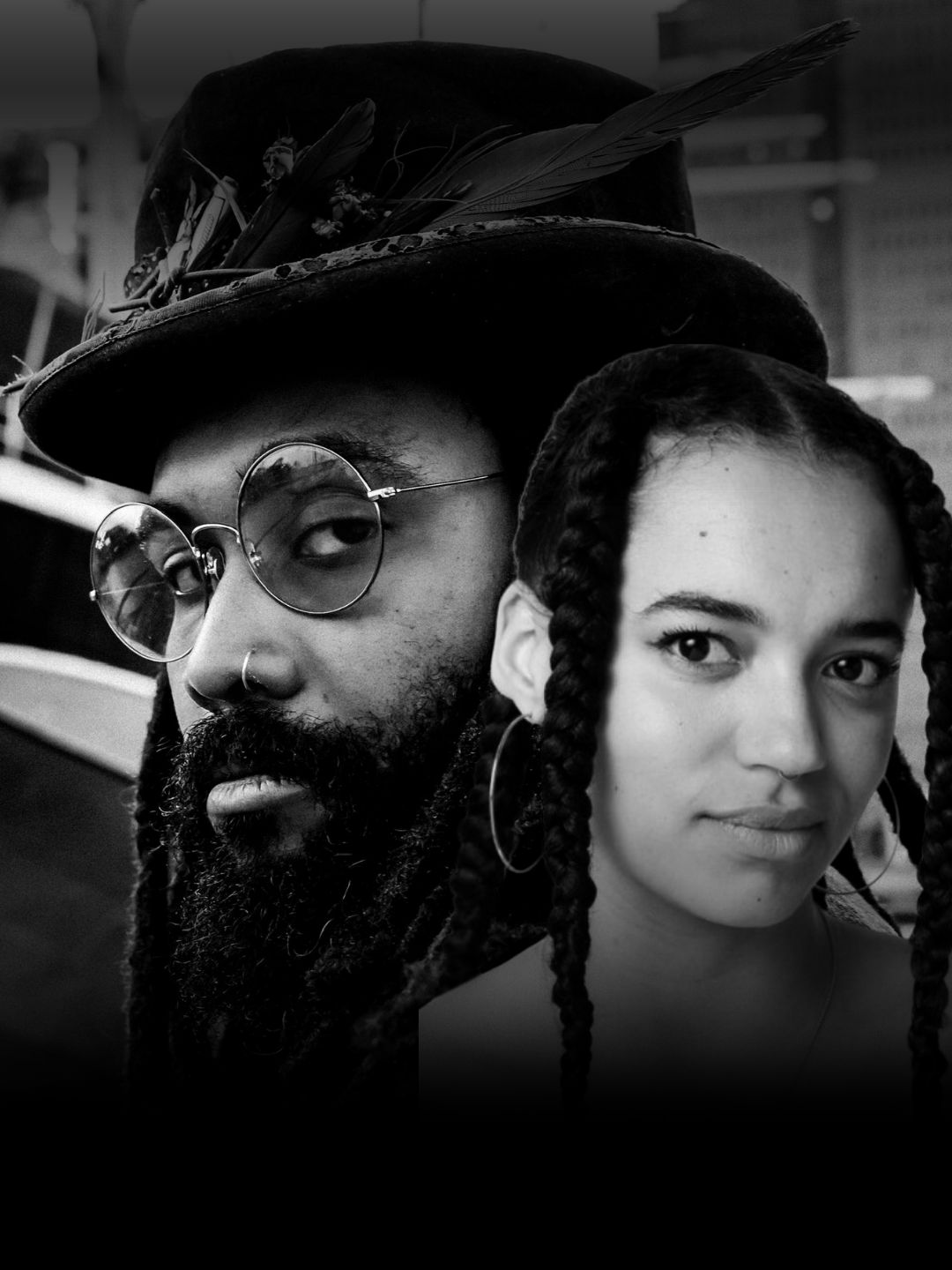 Russell Hall with Broadway Jazz Starlet Georgia Heers