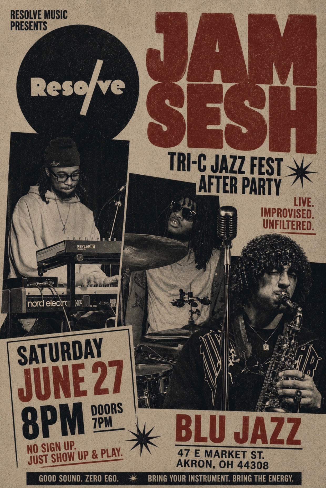 Tri-C JazzFest After-Party ft. RESOLVE