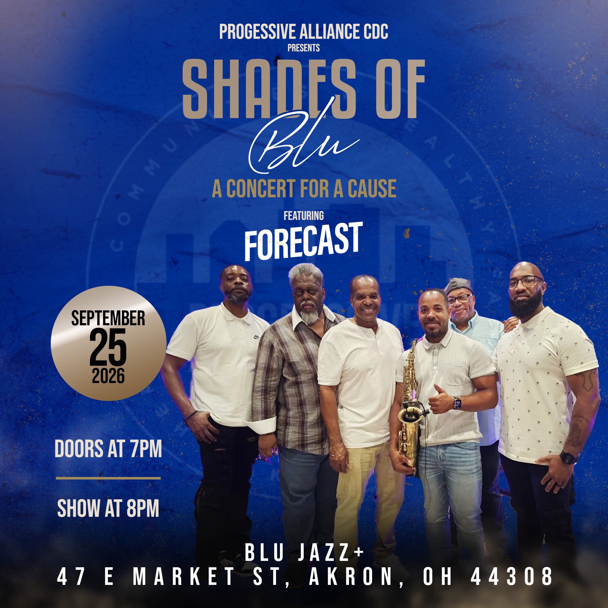 PACDC Presents: "Shades of BLU" with FORECAST
