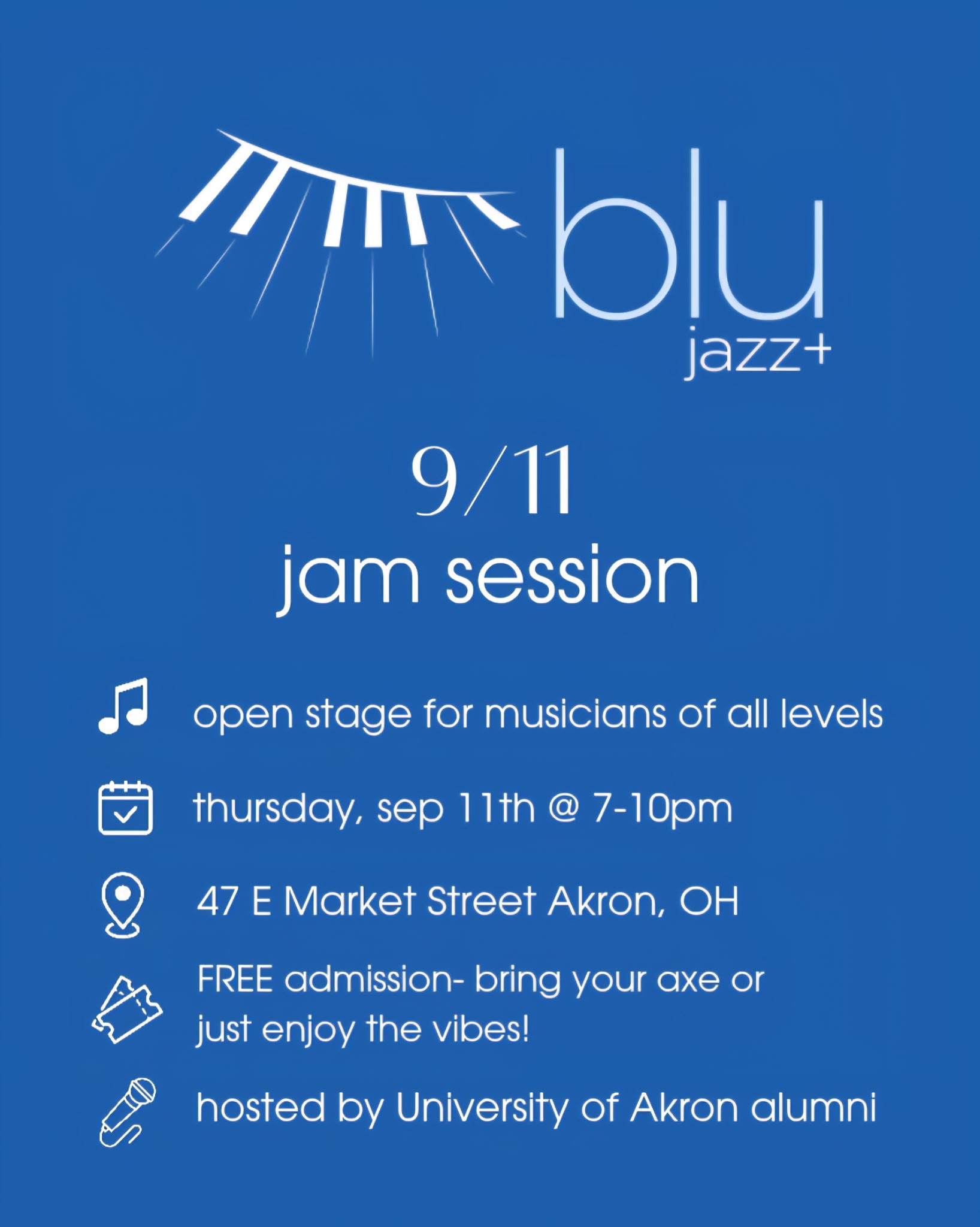 BLU Jazz Jam Sessions