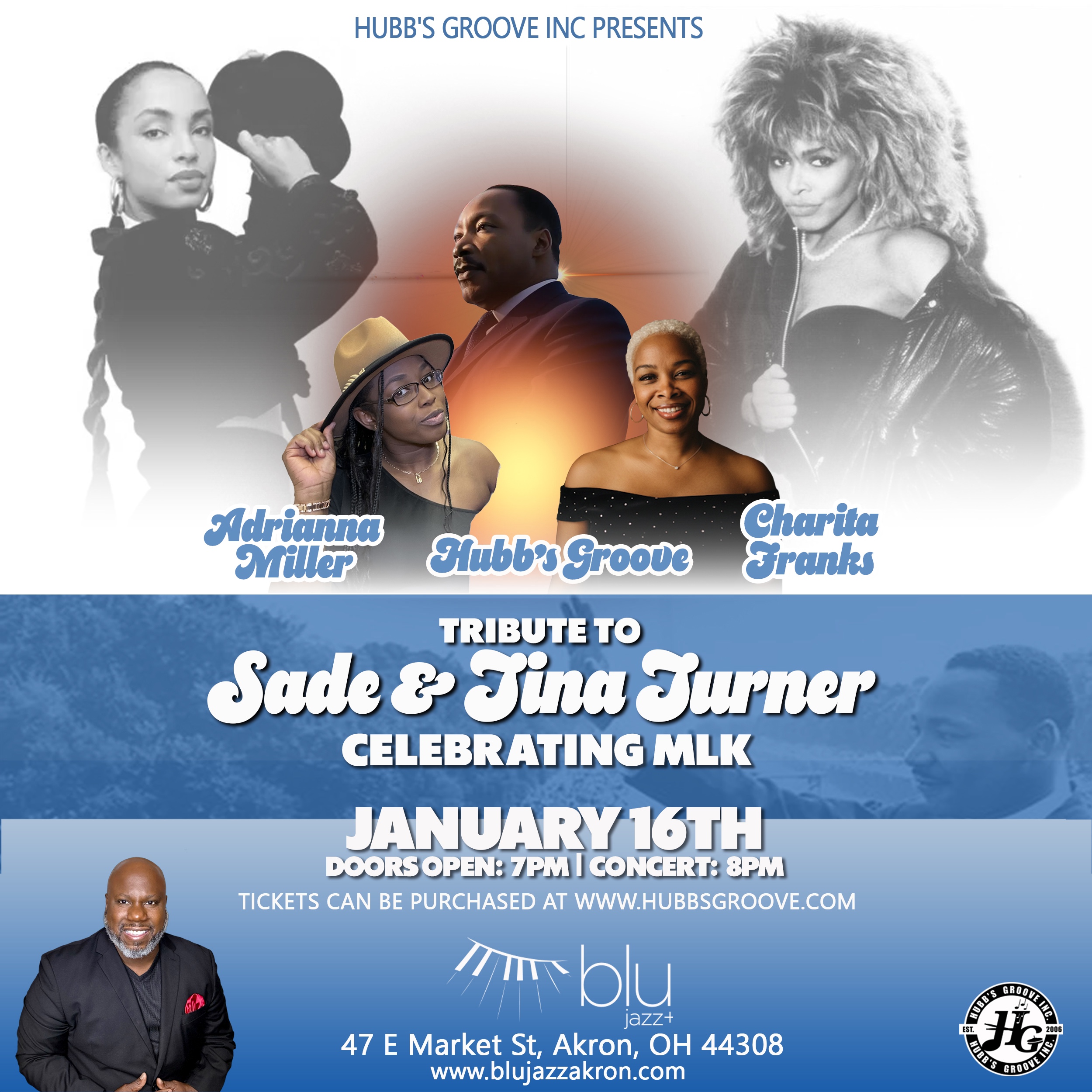 Hubb's Groove Presents: Tribute to Sade & Tina Turner