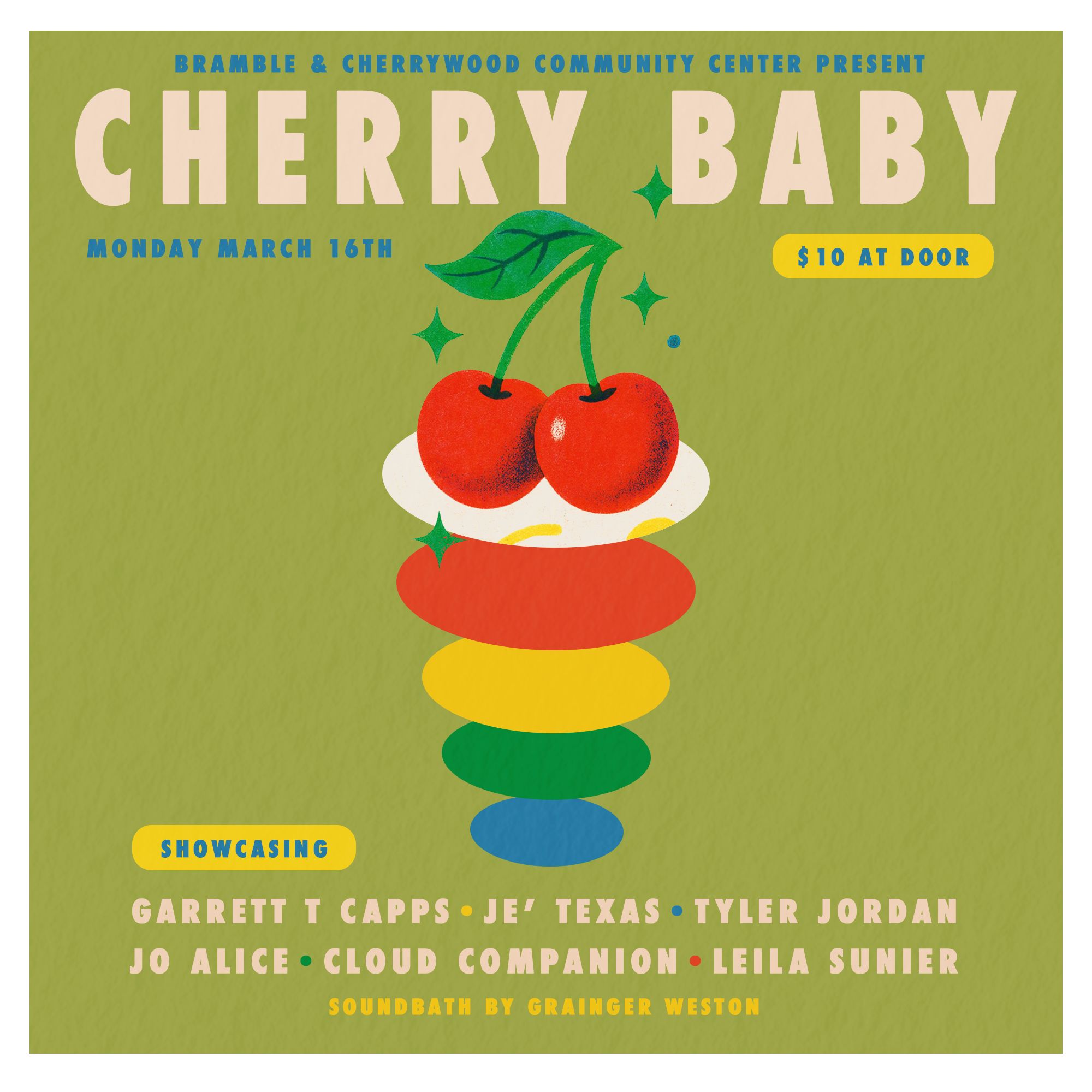 Cherry Baby w. Garrett T Capps, Je' Texas, Tyler Jordan, Jo Alice and Leila Sunier