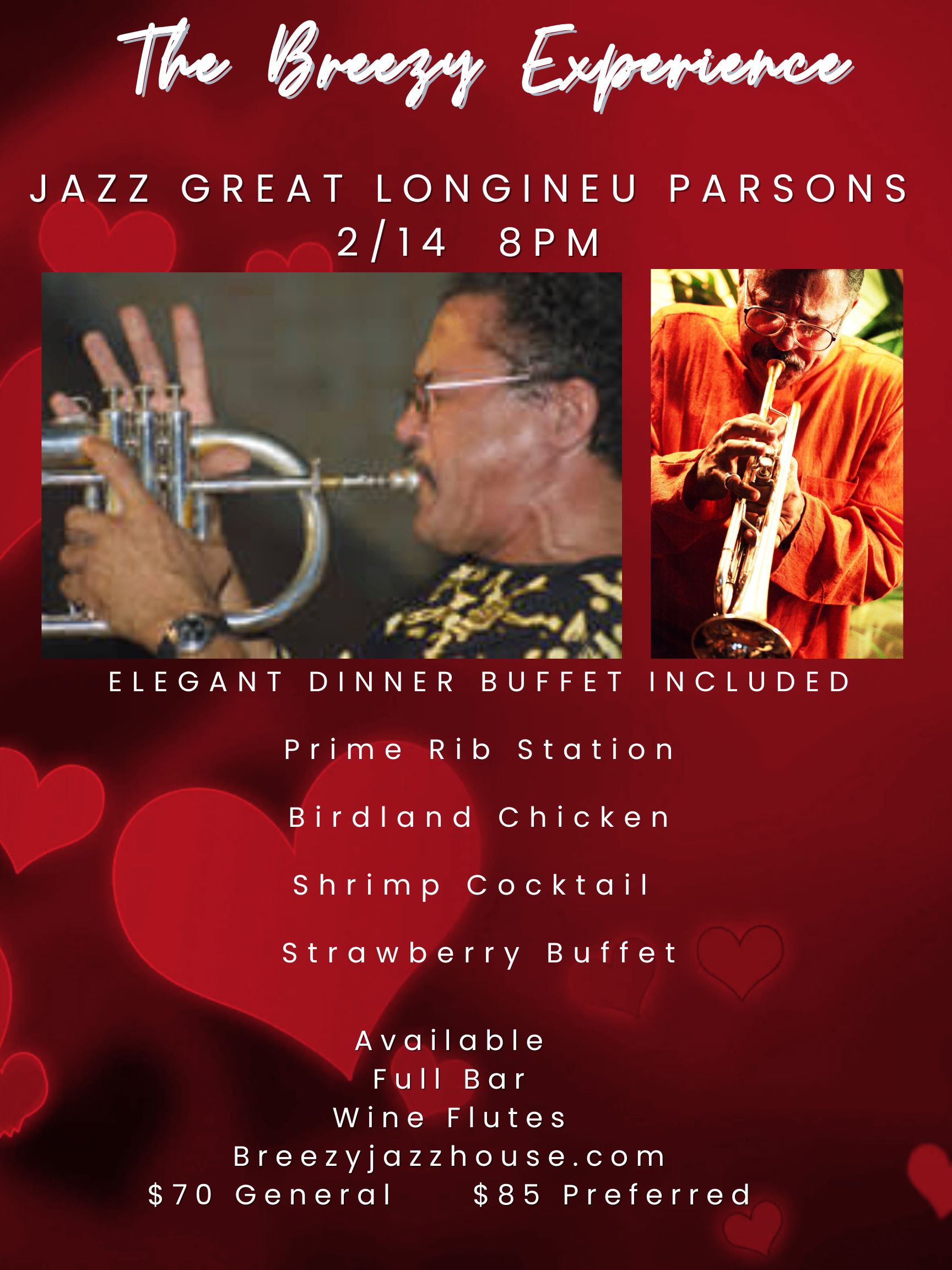Valentine's Concert with Longineu Parsons