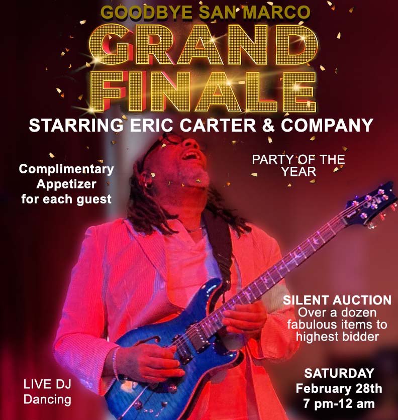 Breezy San Marco Closing Party - Grand Finale starring Eric Carter & Company