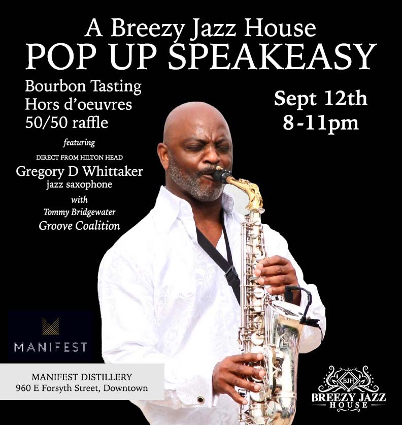 Breezy Jazz House Pop Up Speakeasy!