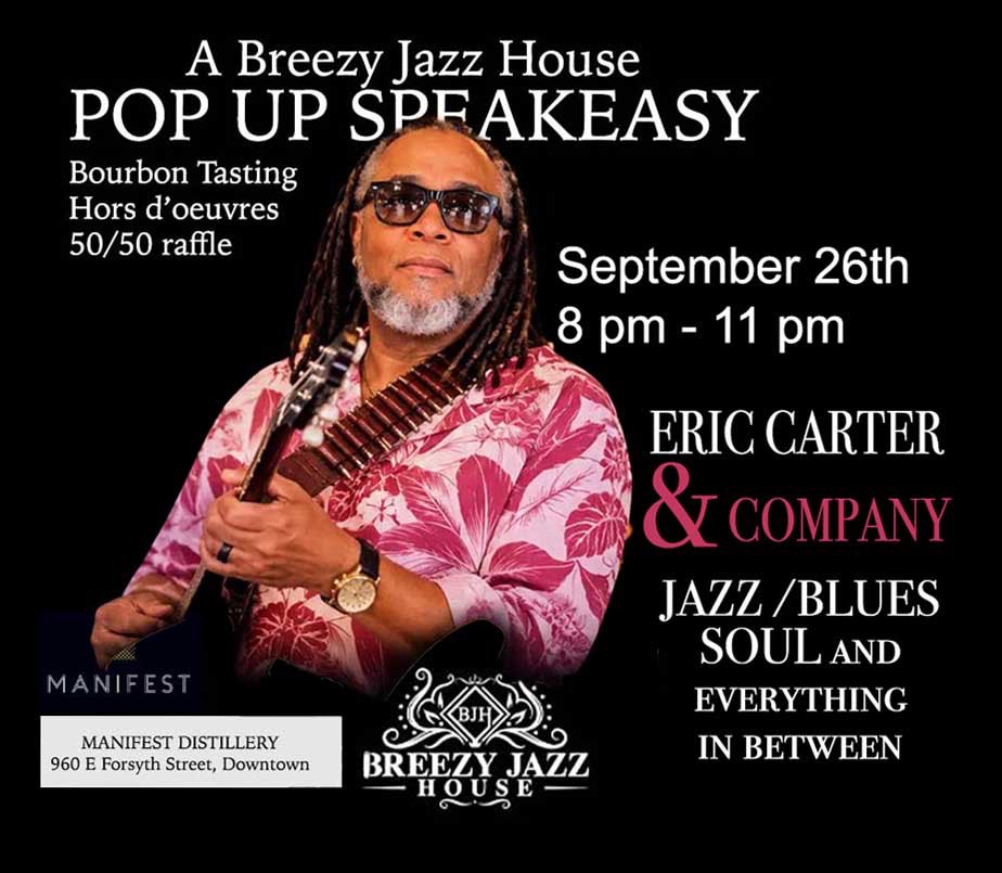 Blues & Jazz at Manifest Distillery: Eric Carter