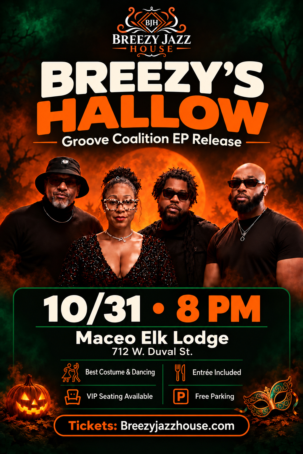 The Groove Coalition EP Release - Breezy's Hallow