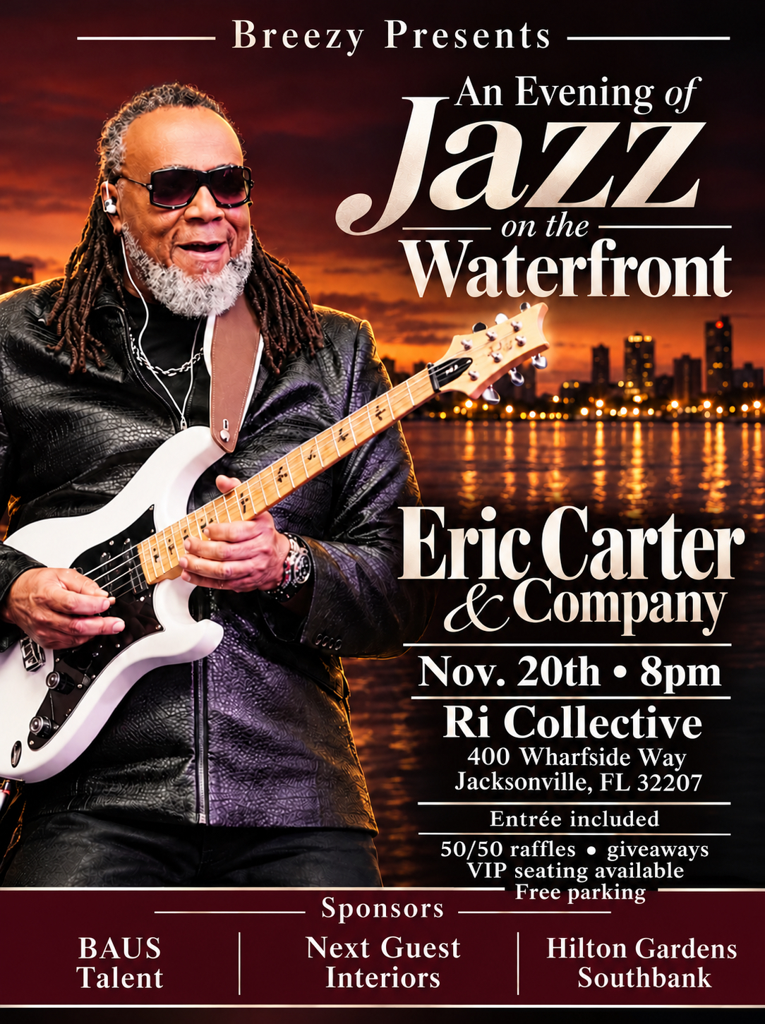 Eric Carter & Company,  An Evening of Jazz on the WaterFront