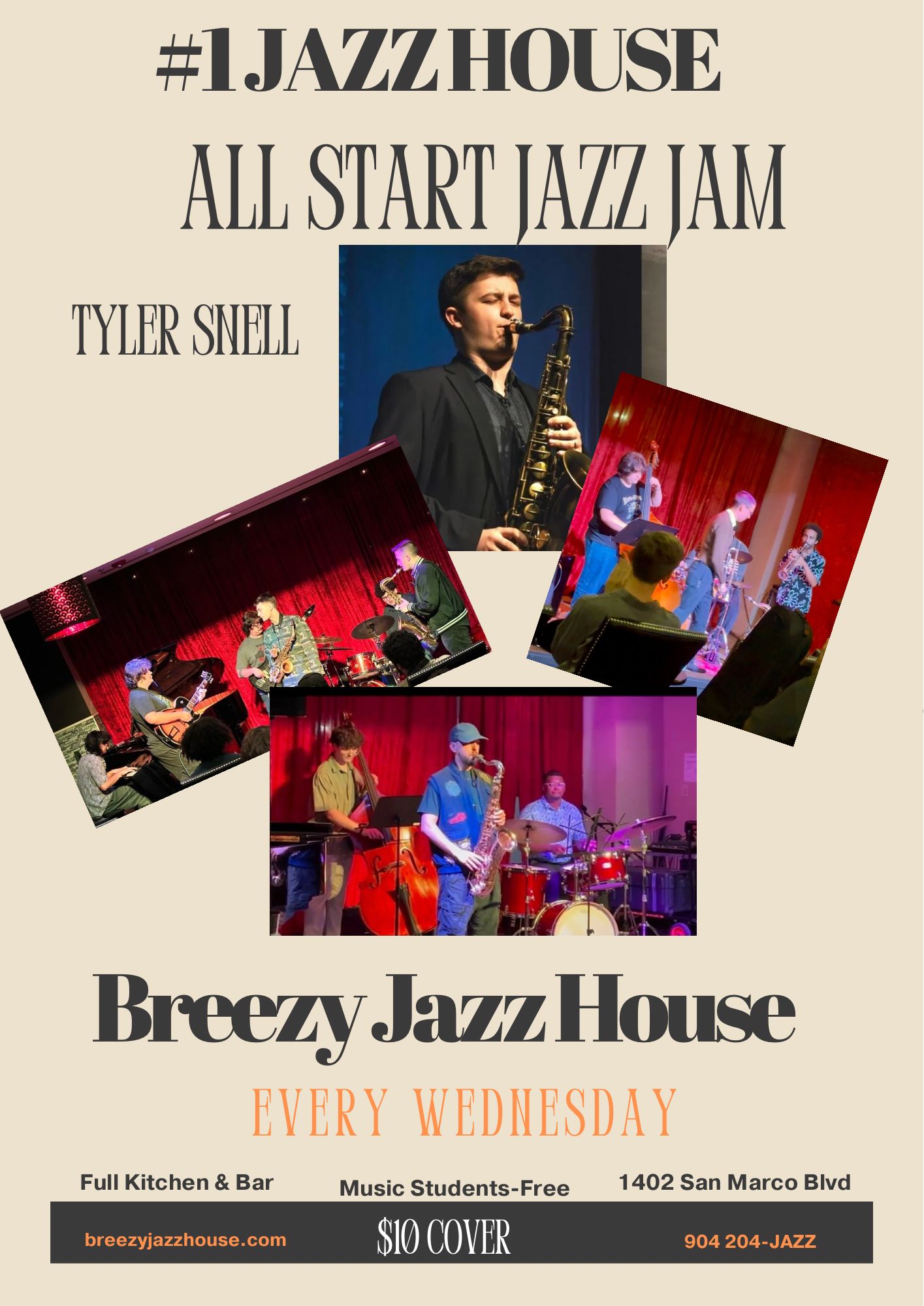 Breezy Allstars Jazz Jam w/ Tyler Sneed