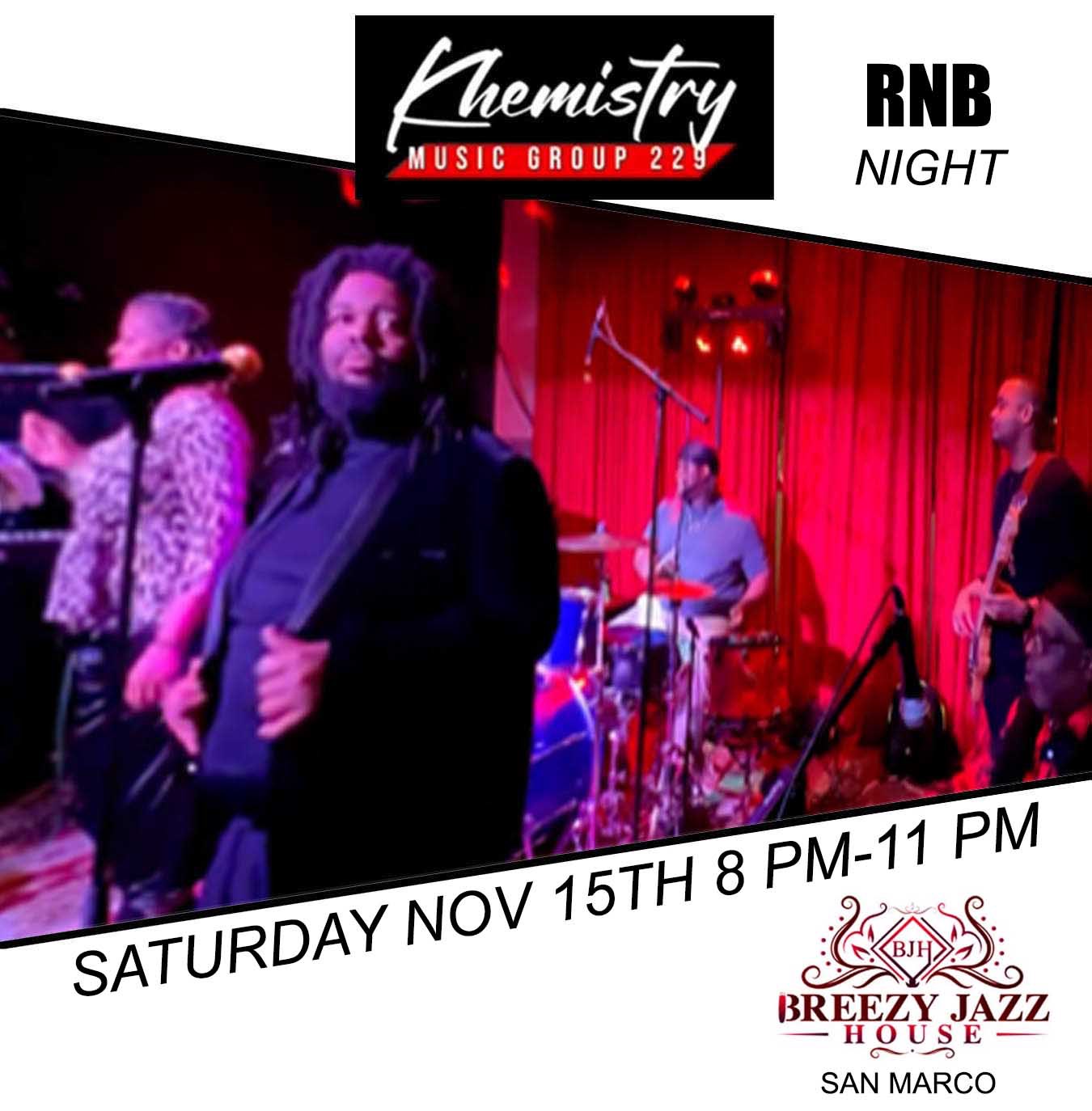 RNB Night - Khemistry Band