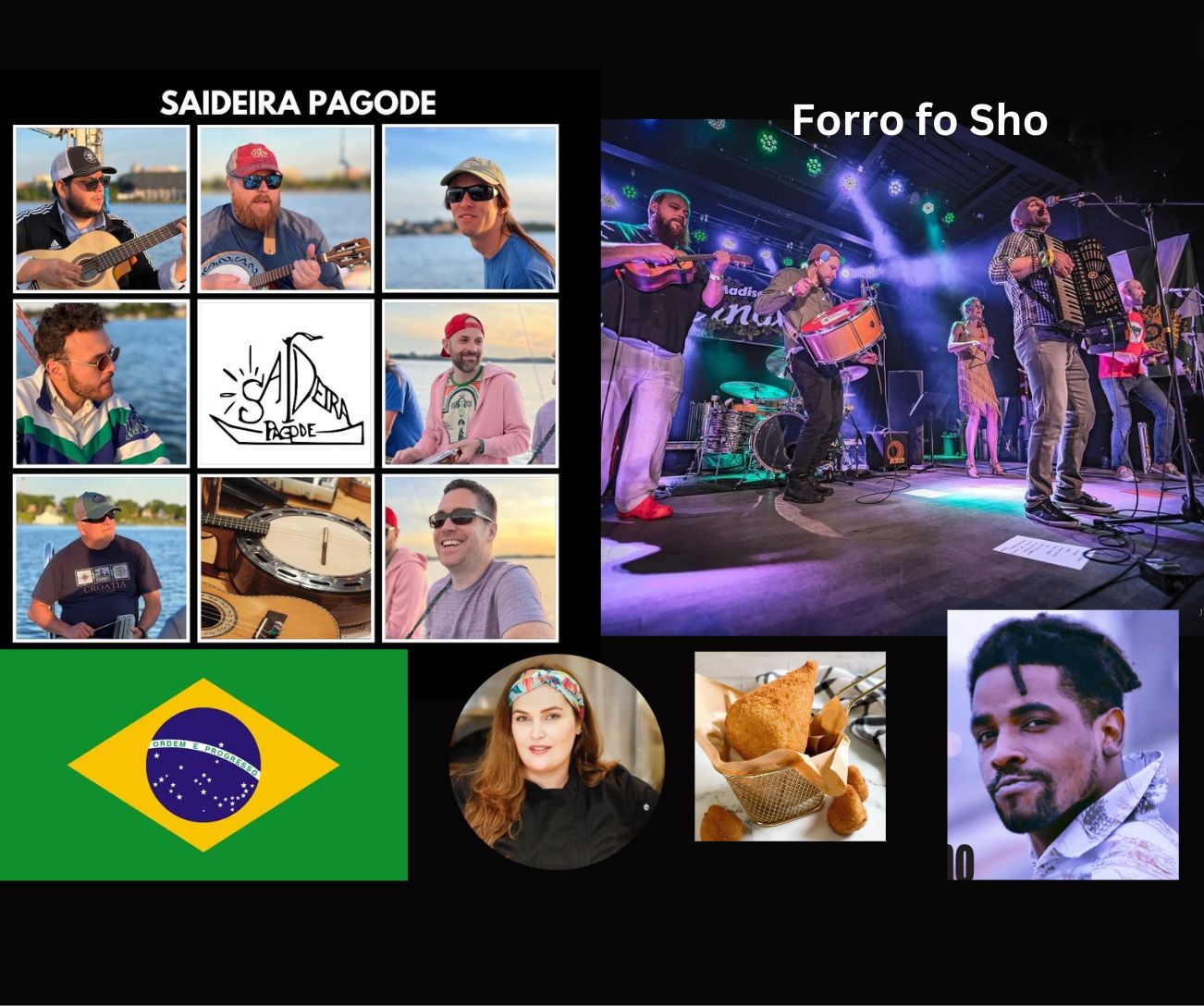 Brazil's Independent Day Celebration - Saideira Pagode / Forro fo Sho / DJ Francis + Chef Lorraine