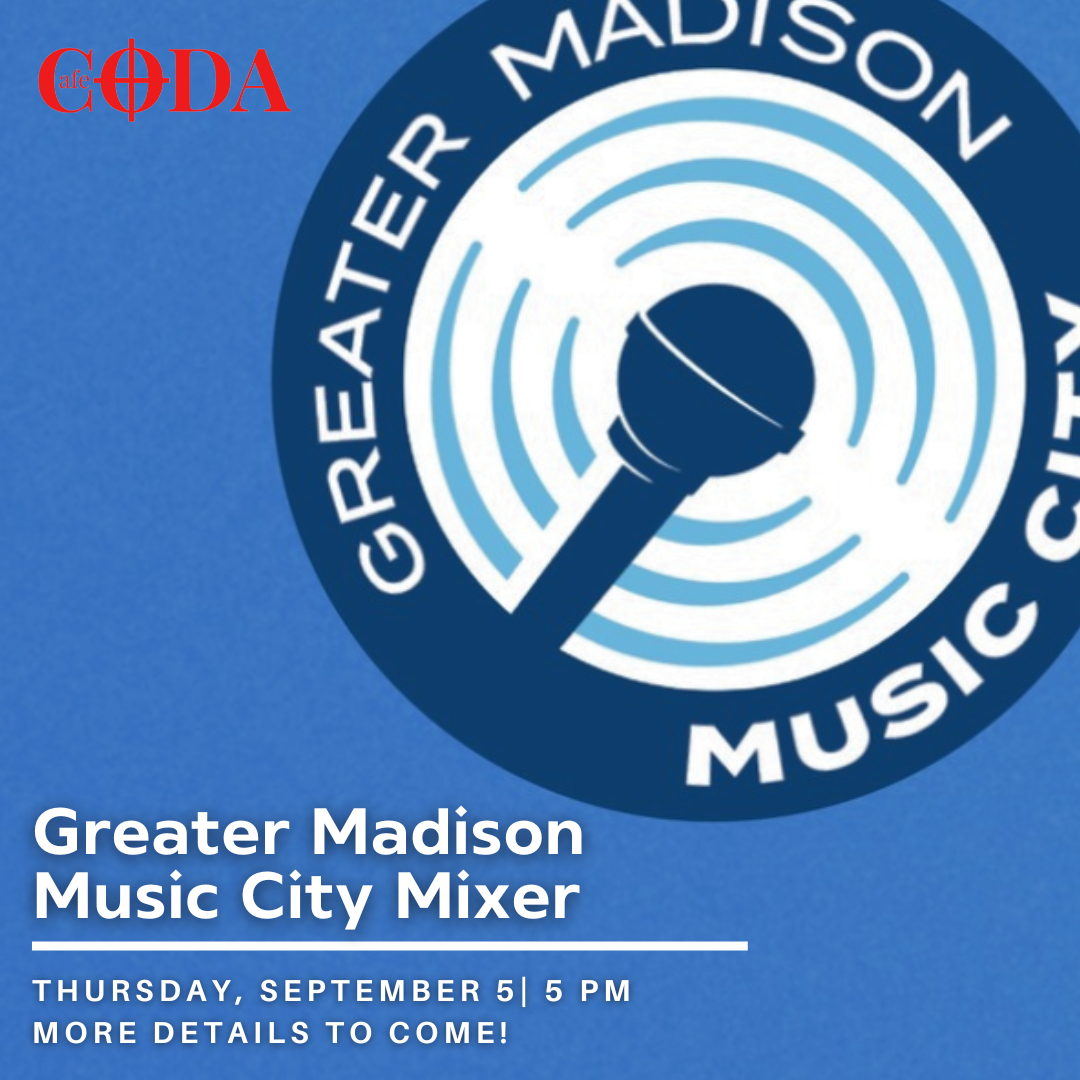Greater Madison Music Mixer Networking Event at CODA | FREE!