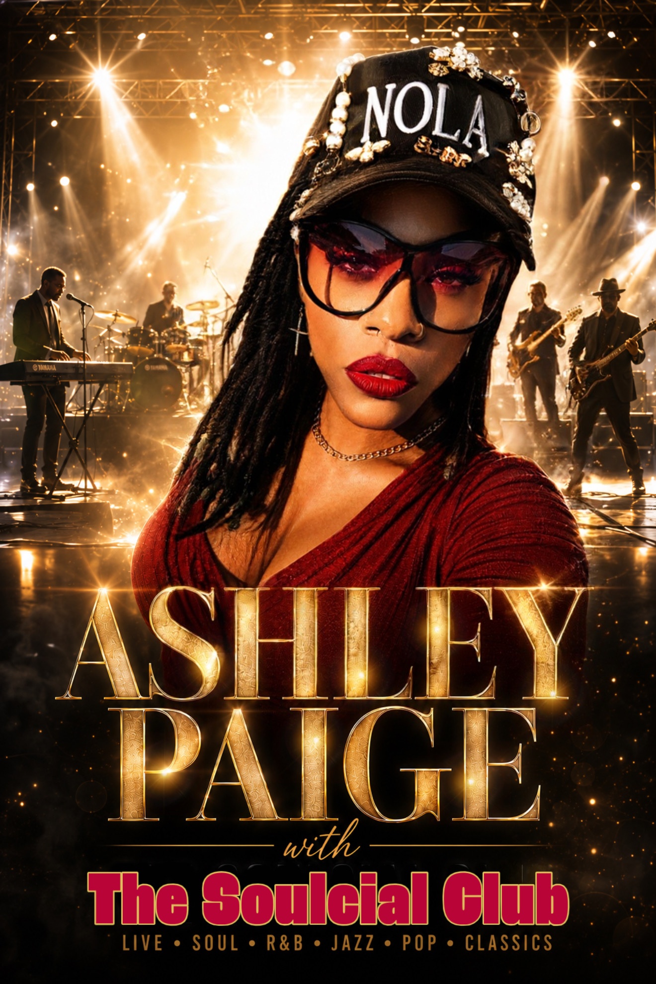 Ashley Paige with The Social Club