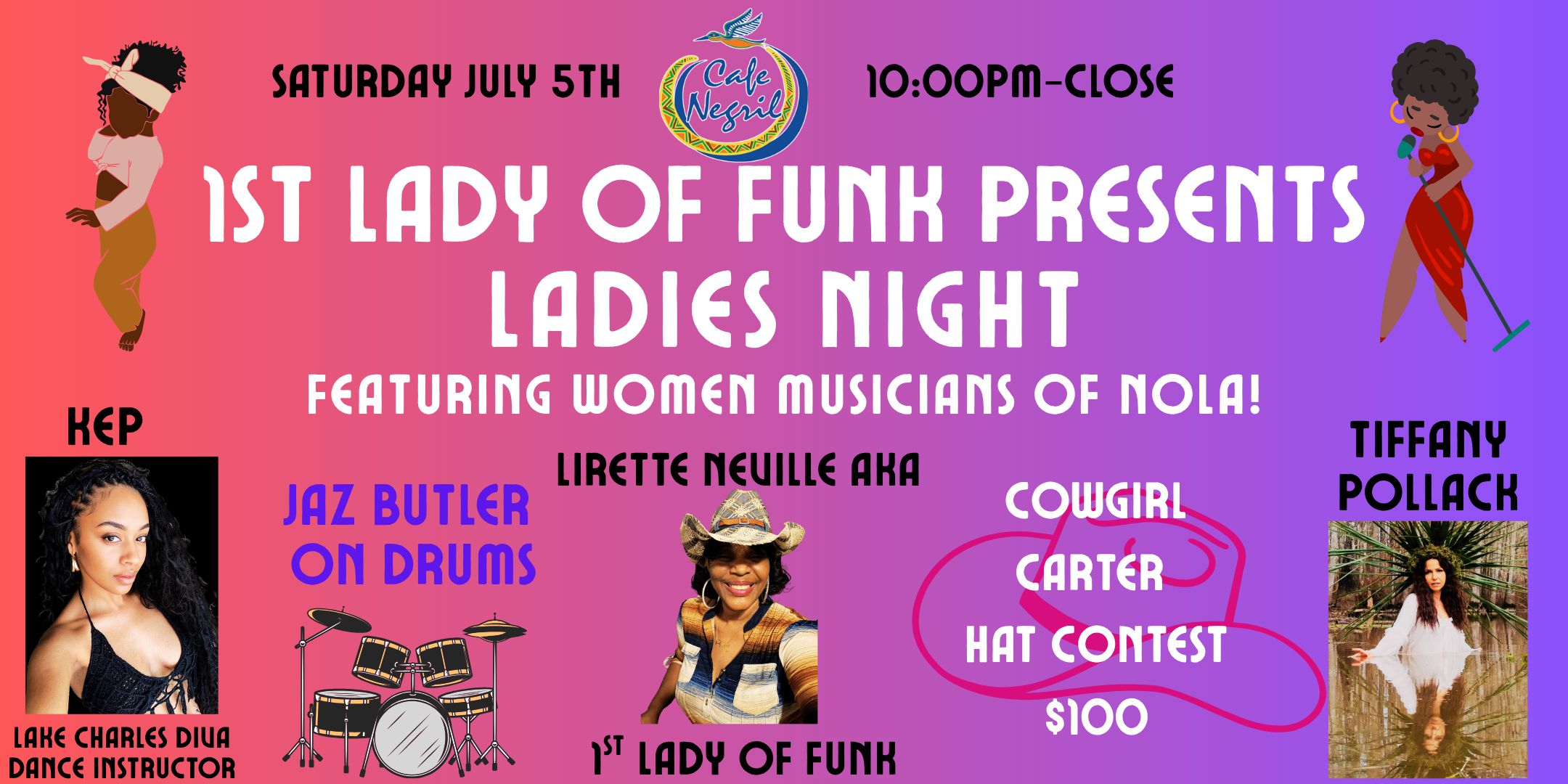 1st Lady of Funk Presents: Ladies Night for Essence Weekend