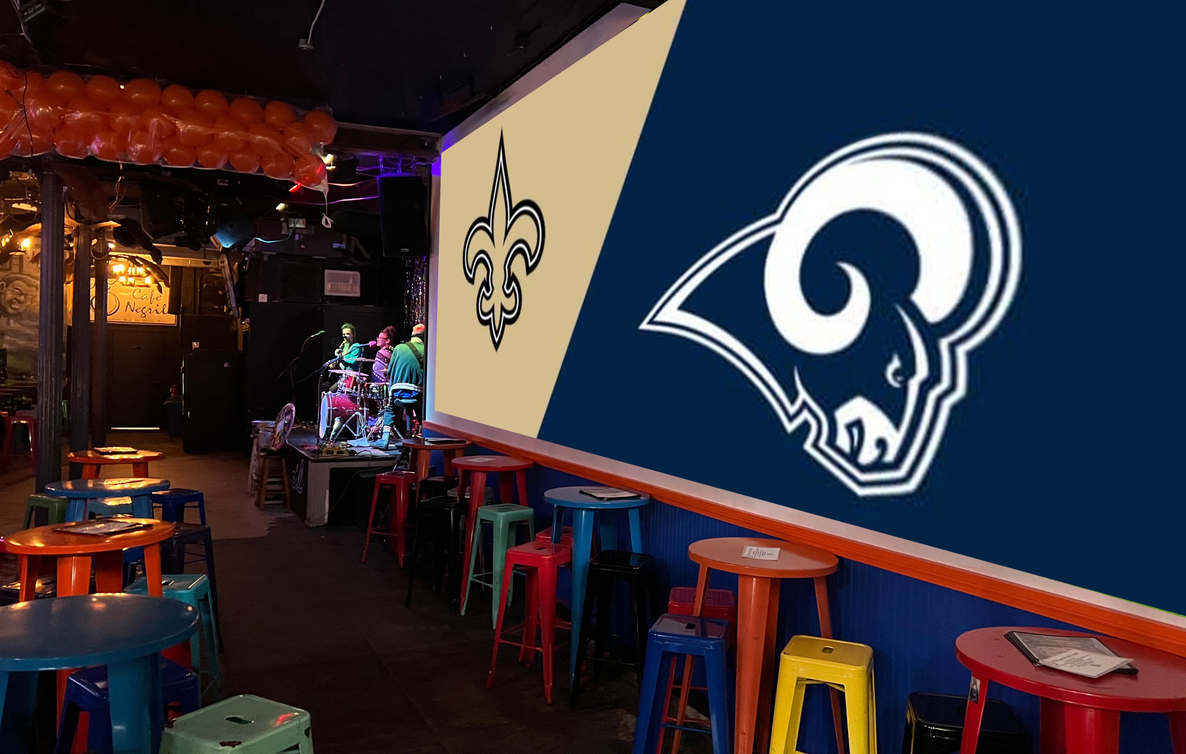 Los Angeles Rams vs Saints Football Watch Party with Live Music & Pop-ups