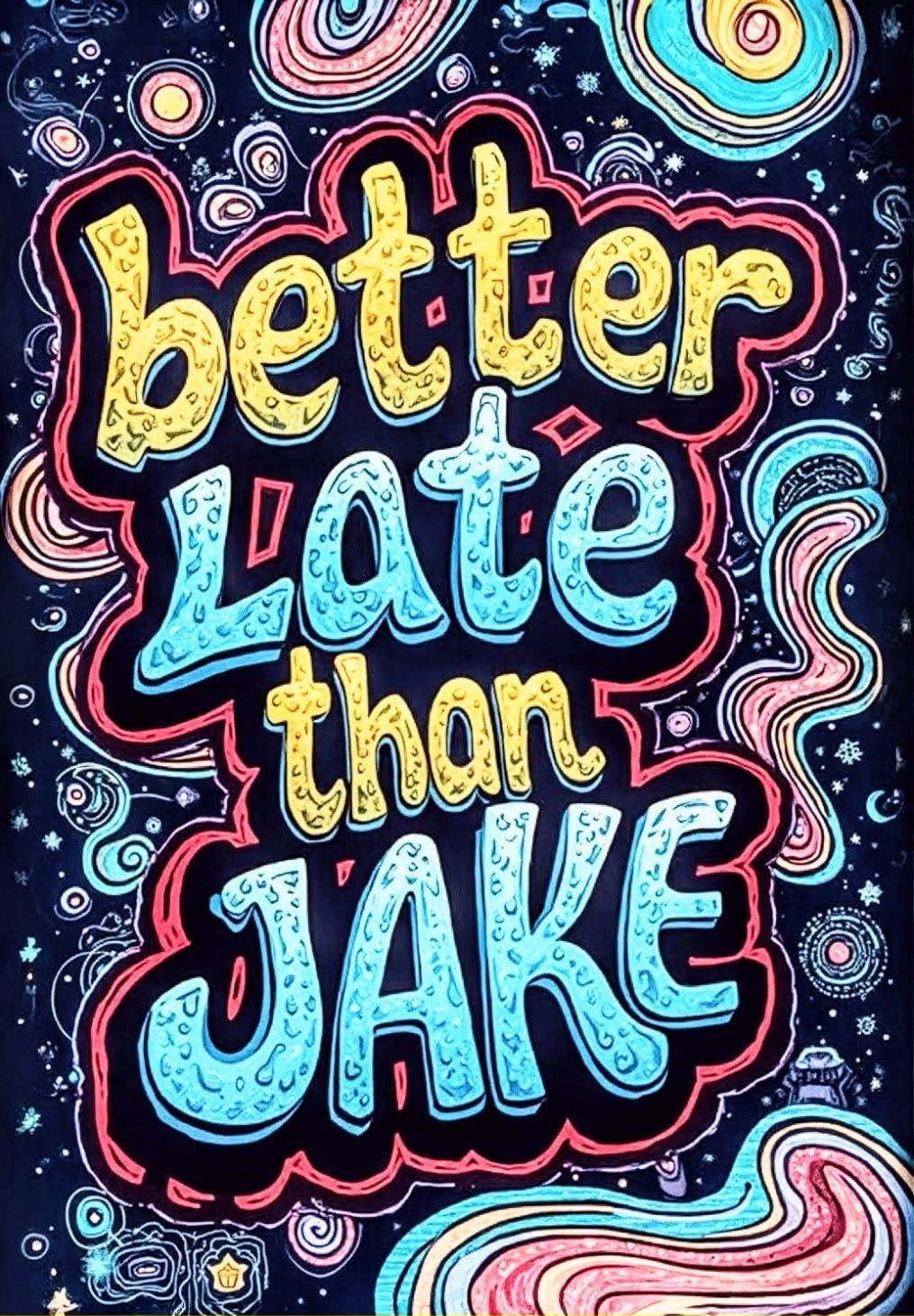 Better Late Than Jake