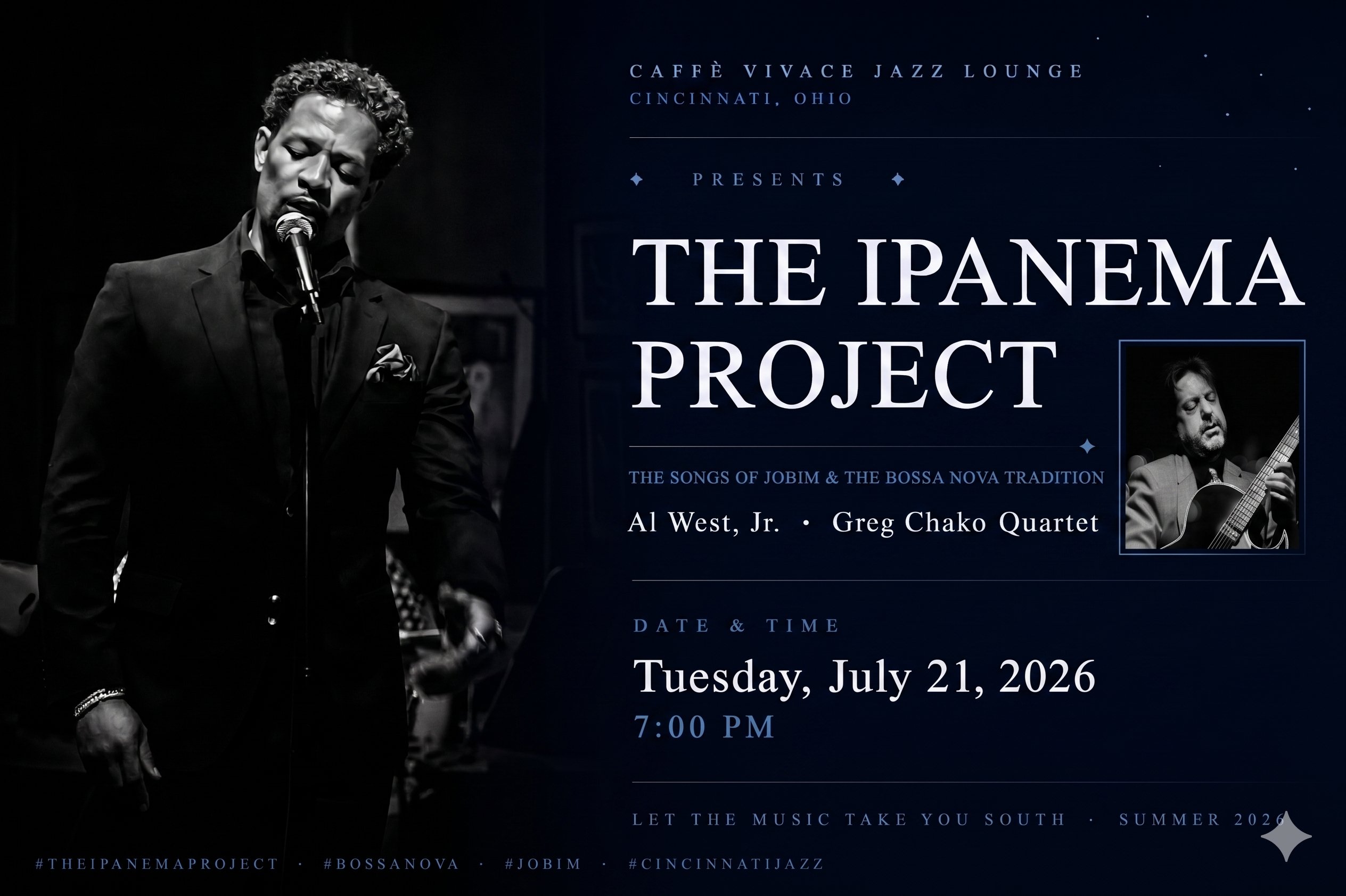 Al West, Jr. w/ Greg Chako Quartet - The Ipanema Project