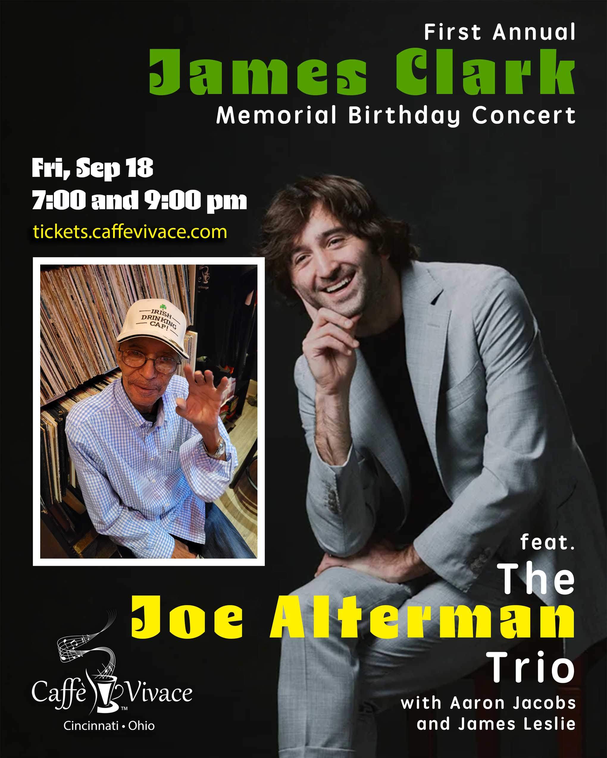 First Annual James Clark Memorial Birthday Concert
