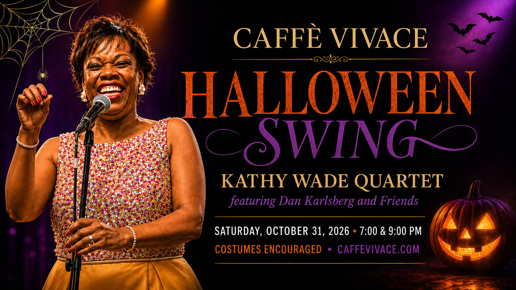 Kathy Wade Quartet: A Swingin’ Halloween