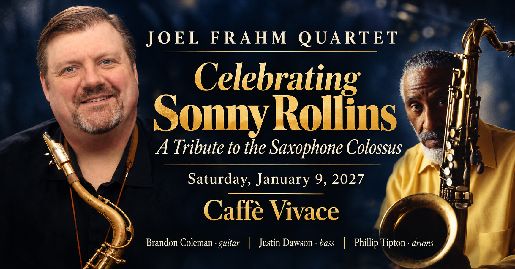 Joel Frahm Quartet — Celebrating Sonny Rollins