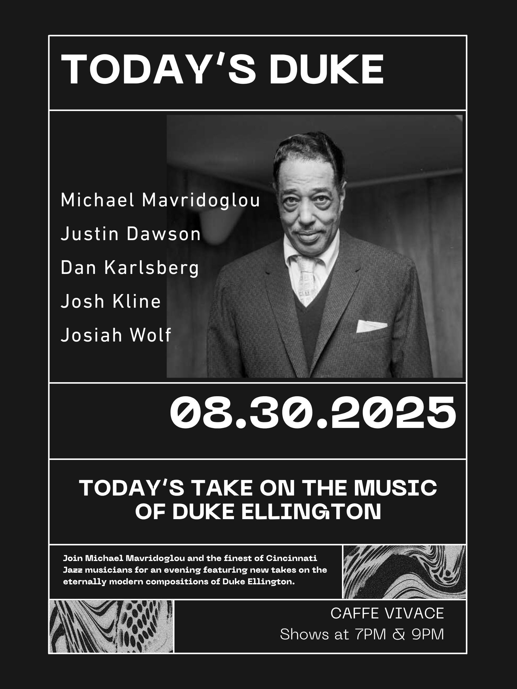 Shows - Caffe Vivace