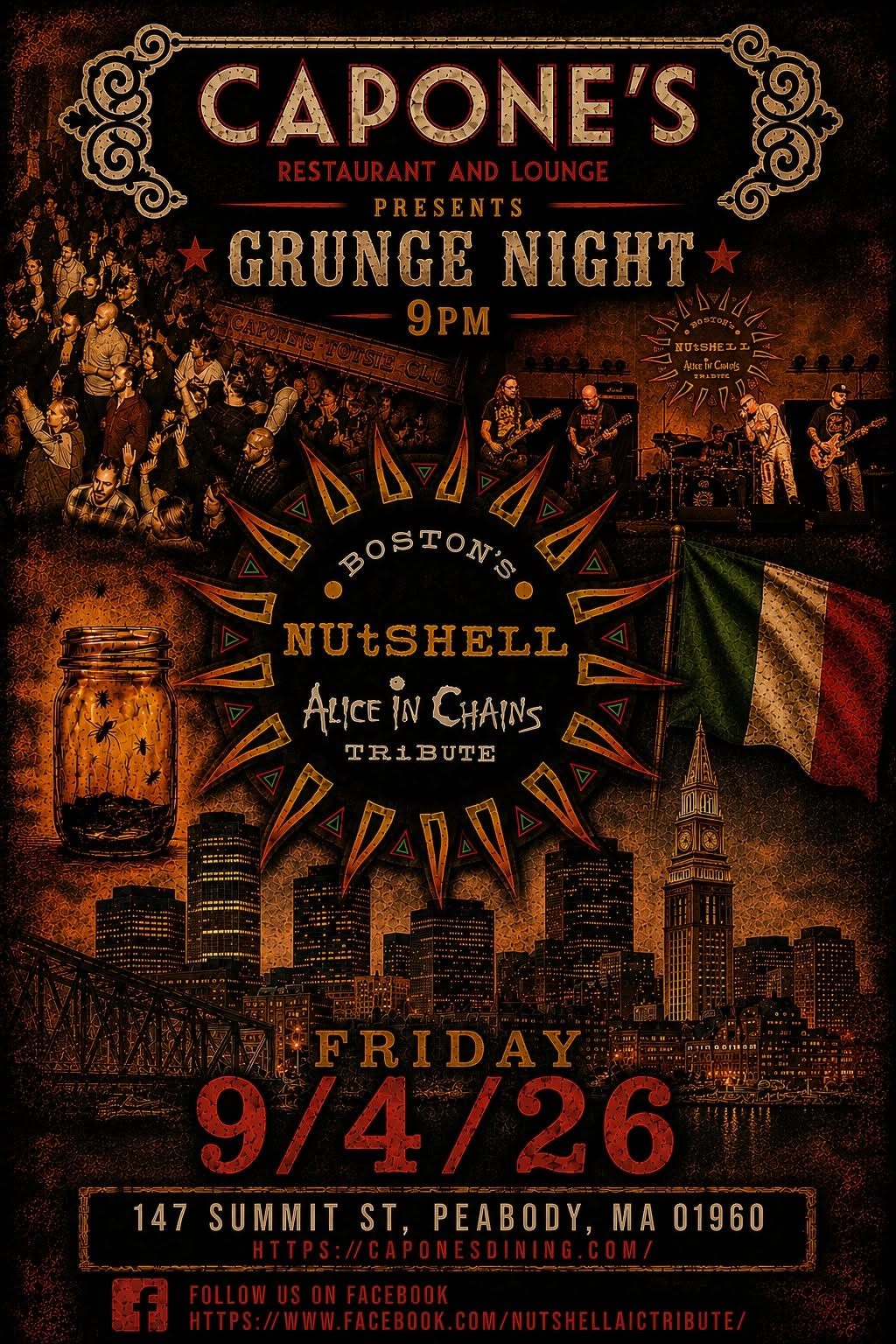 Nutshell - Boston's Alice In Chains Tribute Band