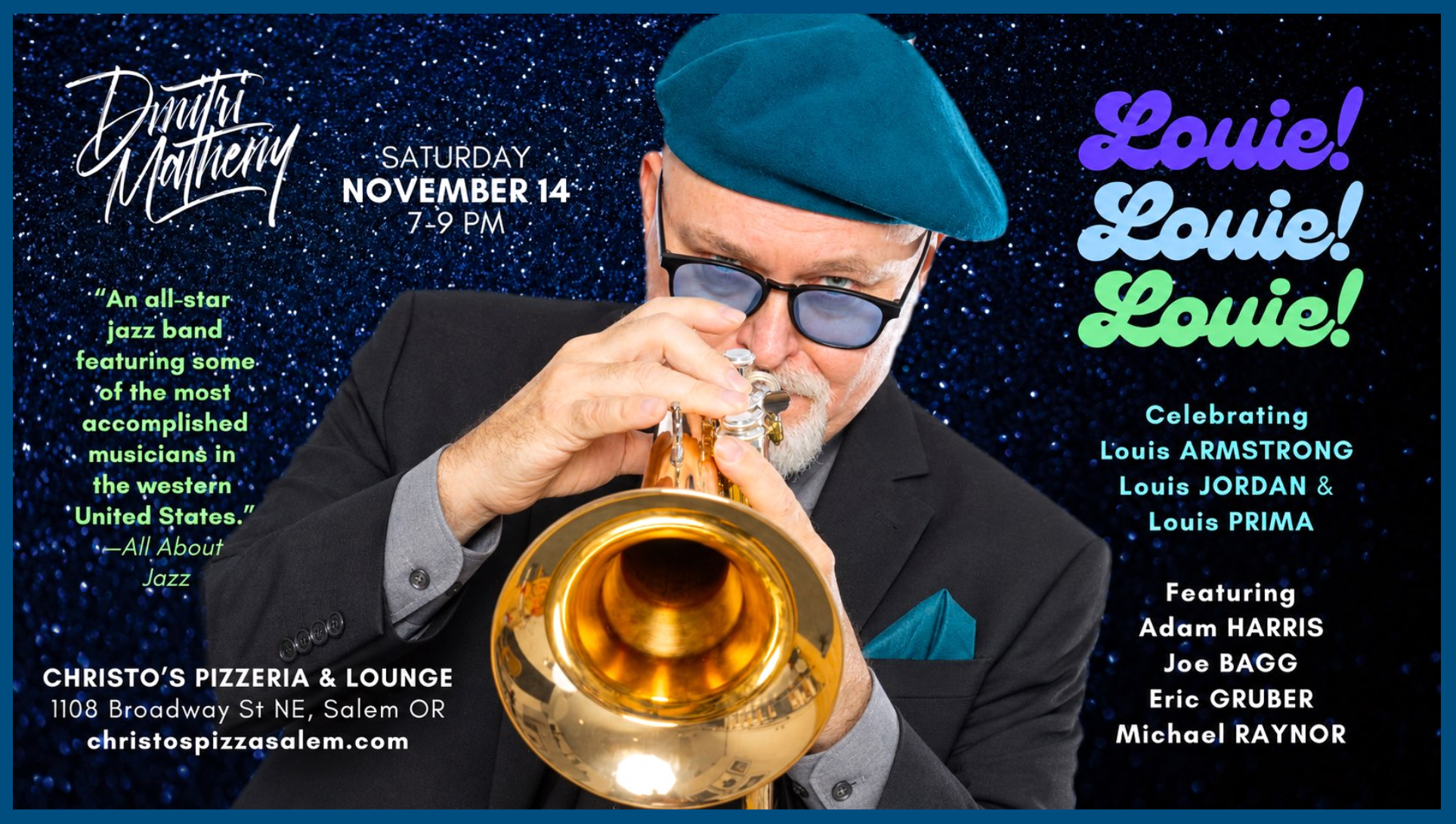 Dmitri Matheny Group | Louie! Louie! Louie!