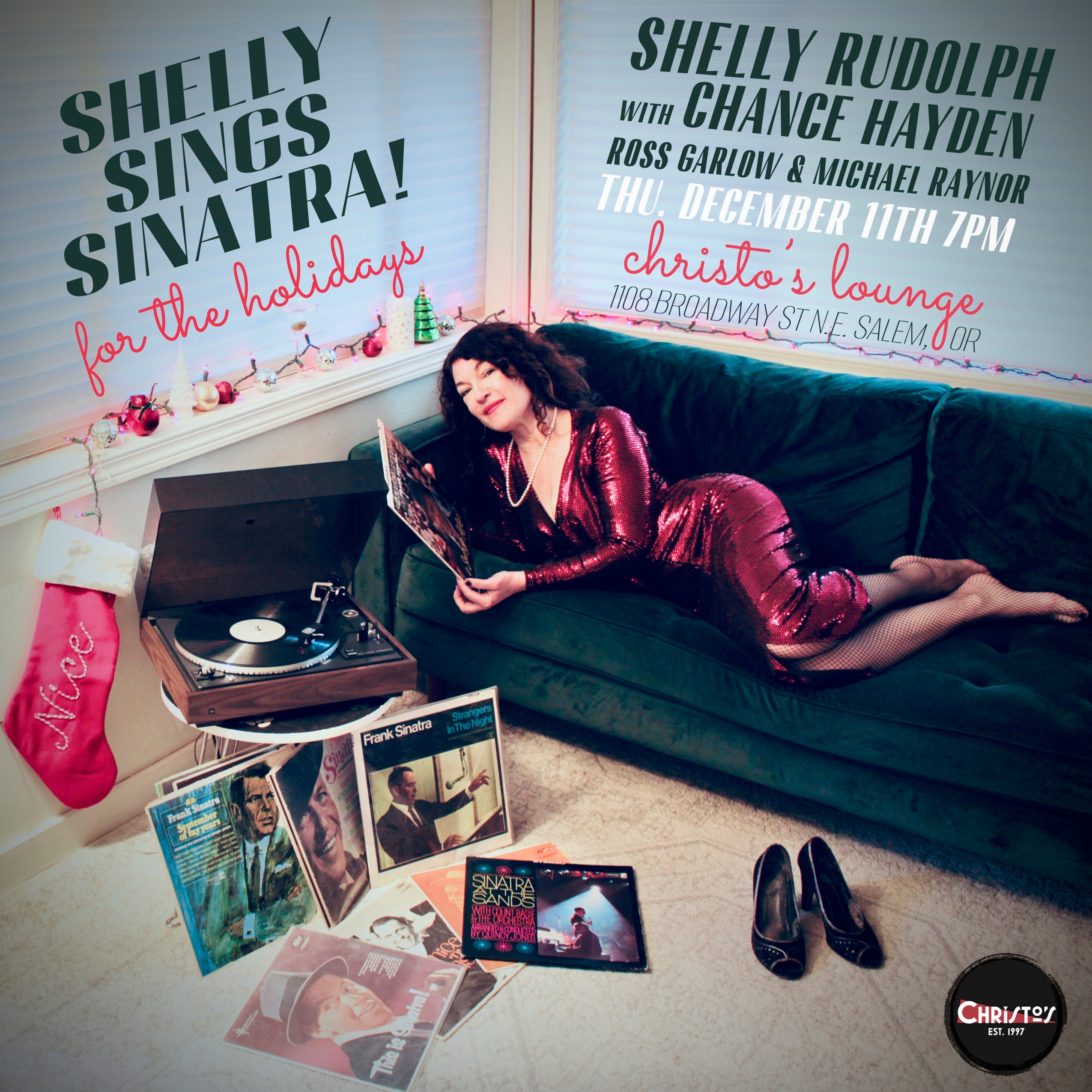 Shelly Rudolph Sings Sinatra for the Holidays! ft. Chance Hayden