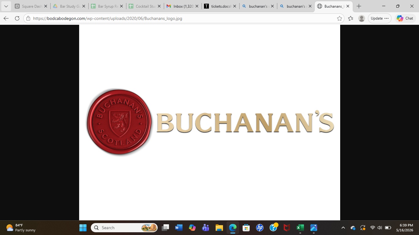 BUCHANAN'S TASTING DINNER