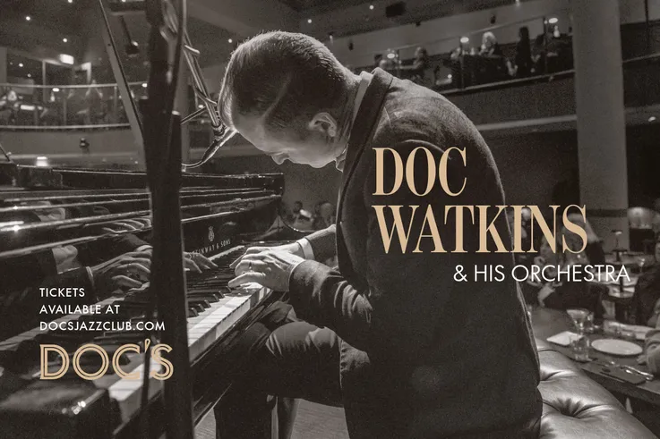 Doc Watkins and His Orchestra - ELEVEN Piece Big Band, Dance Floor is Open!