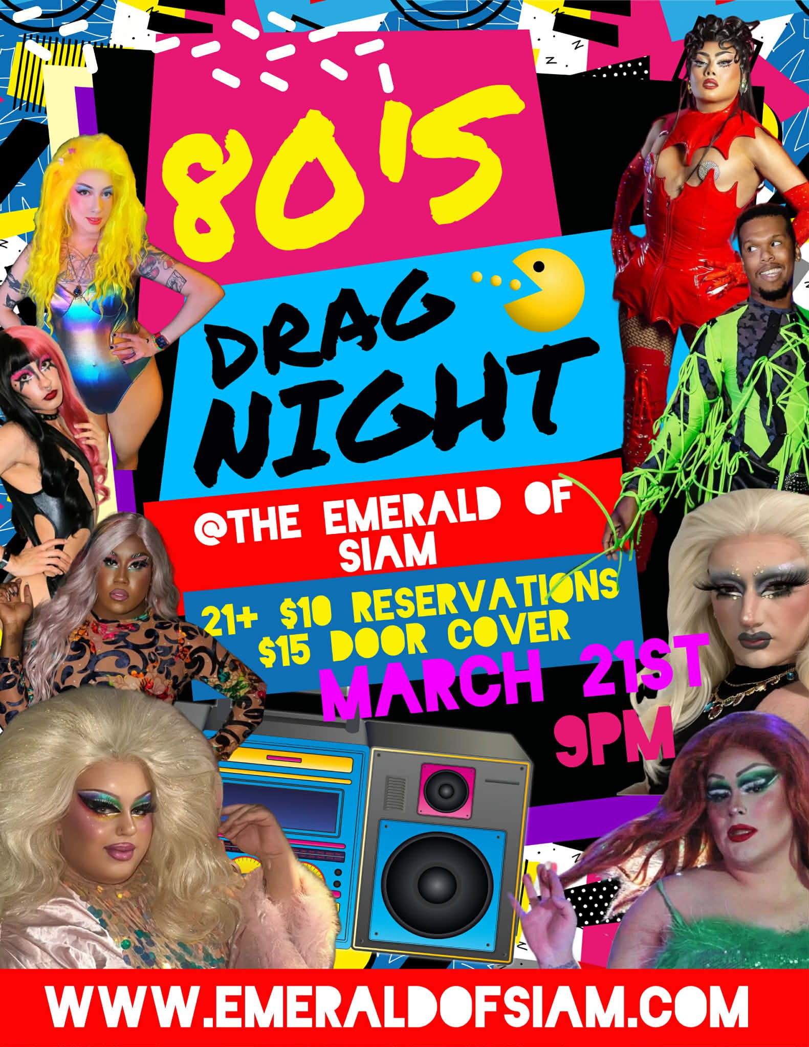 80's Drag Night