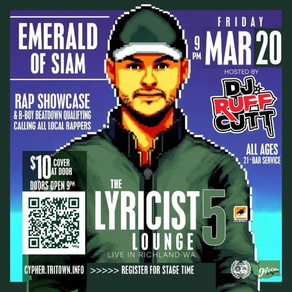 Lyricist's Lounge w/DJ Ruffcutt