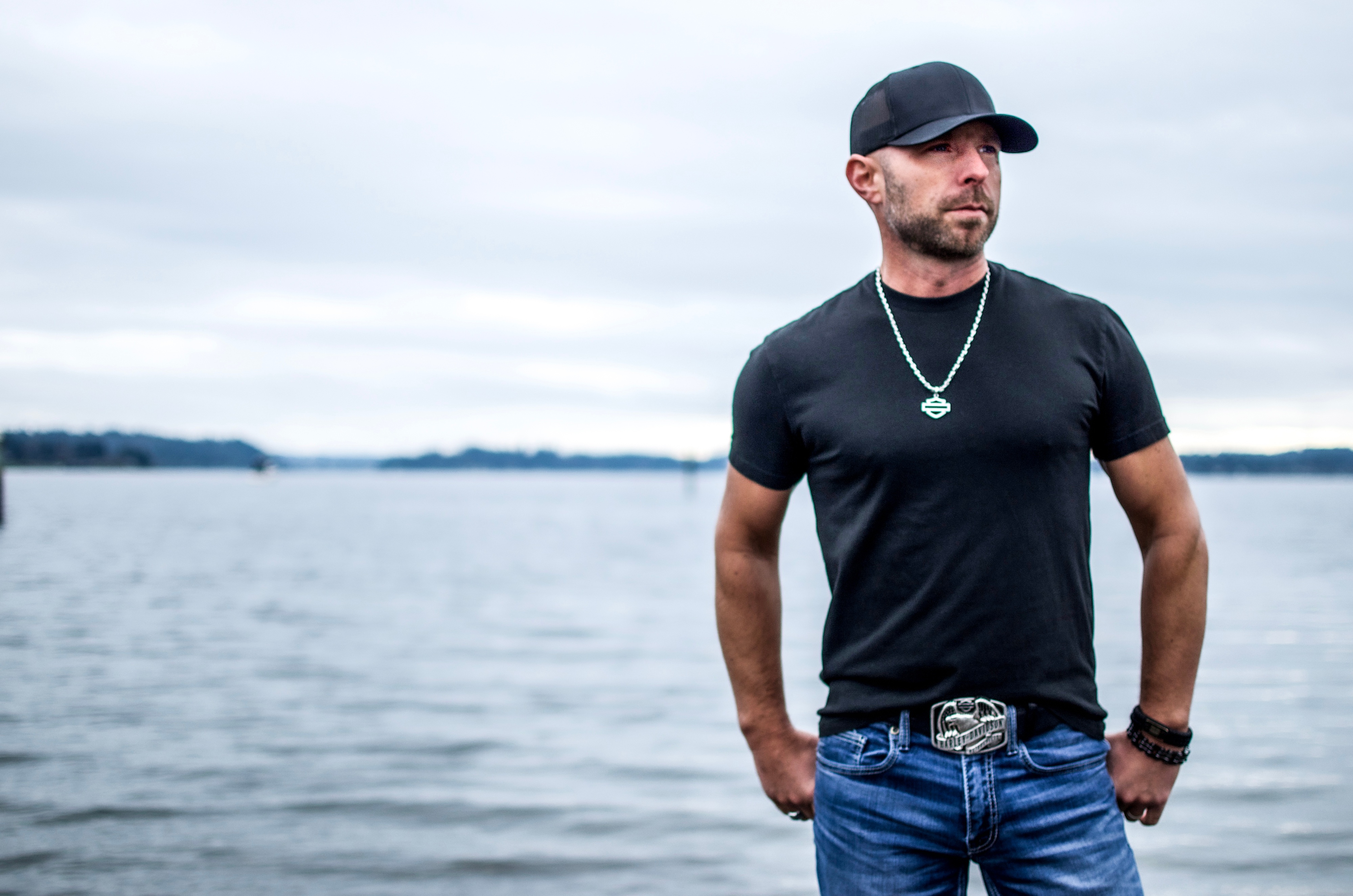 Joel Gibson Jr. at Clover Island