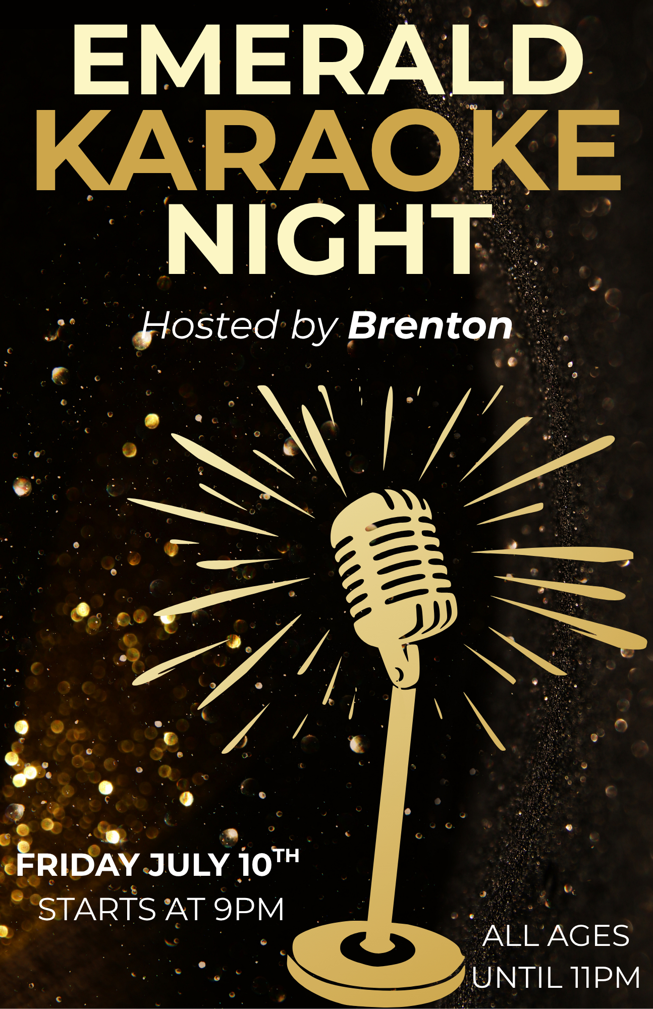 Emerald Karaoke Night hosted by Brenton