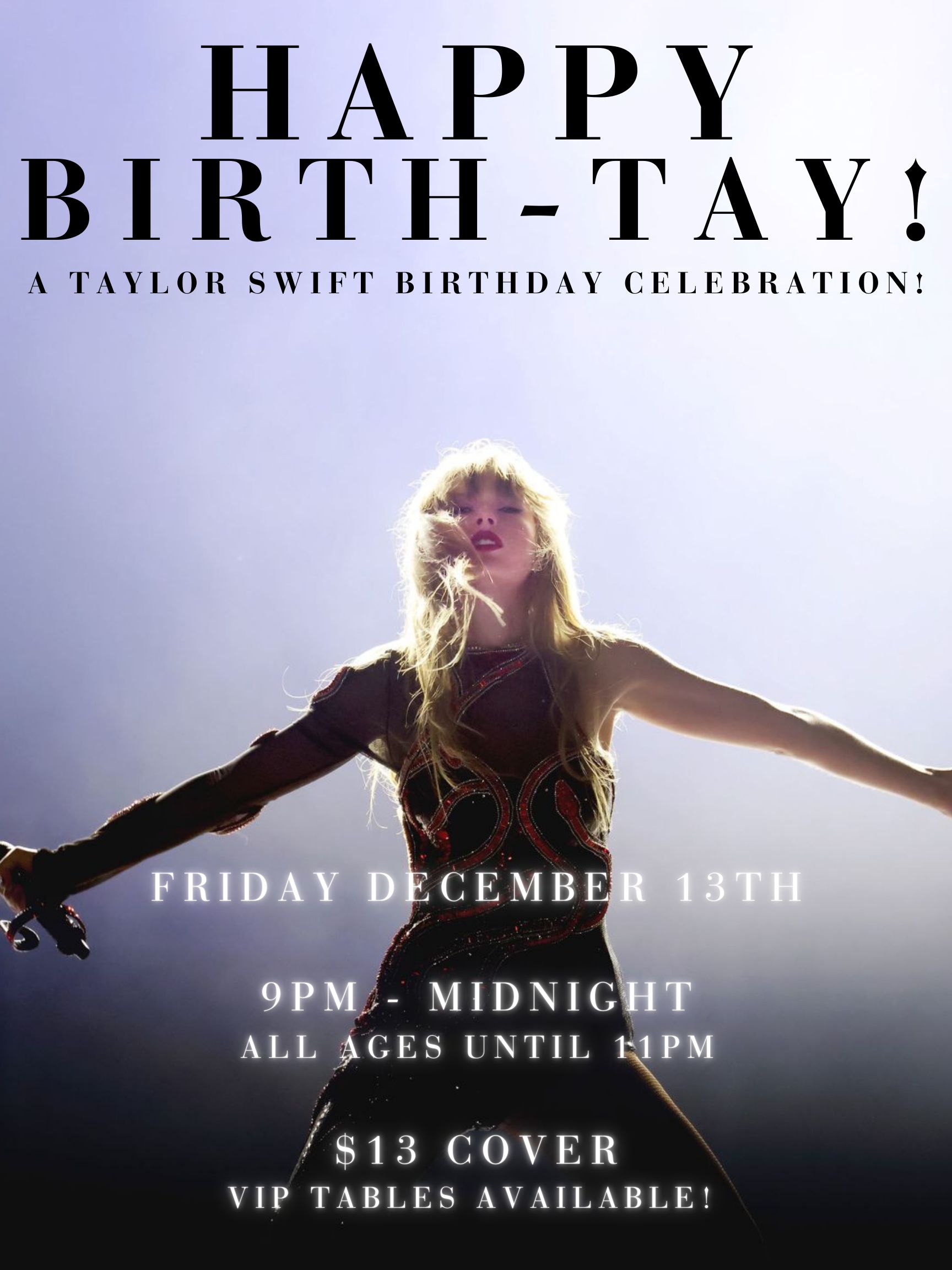 A Taylor Swift Birthday Celebration!!