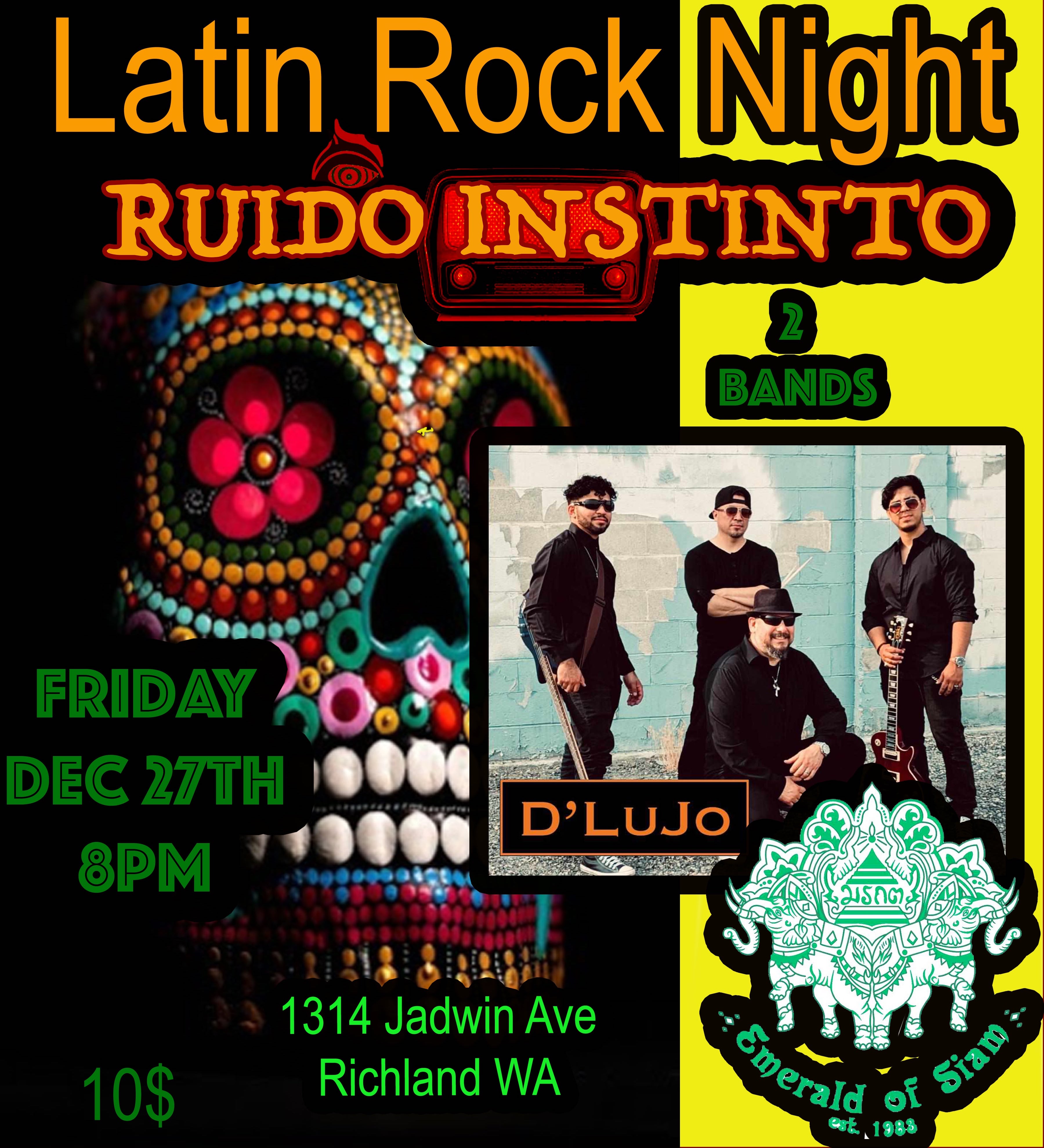 Ruido Instinto and D'Lujo - Latin Rock