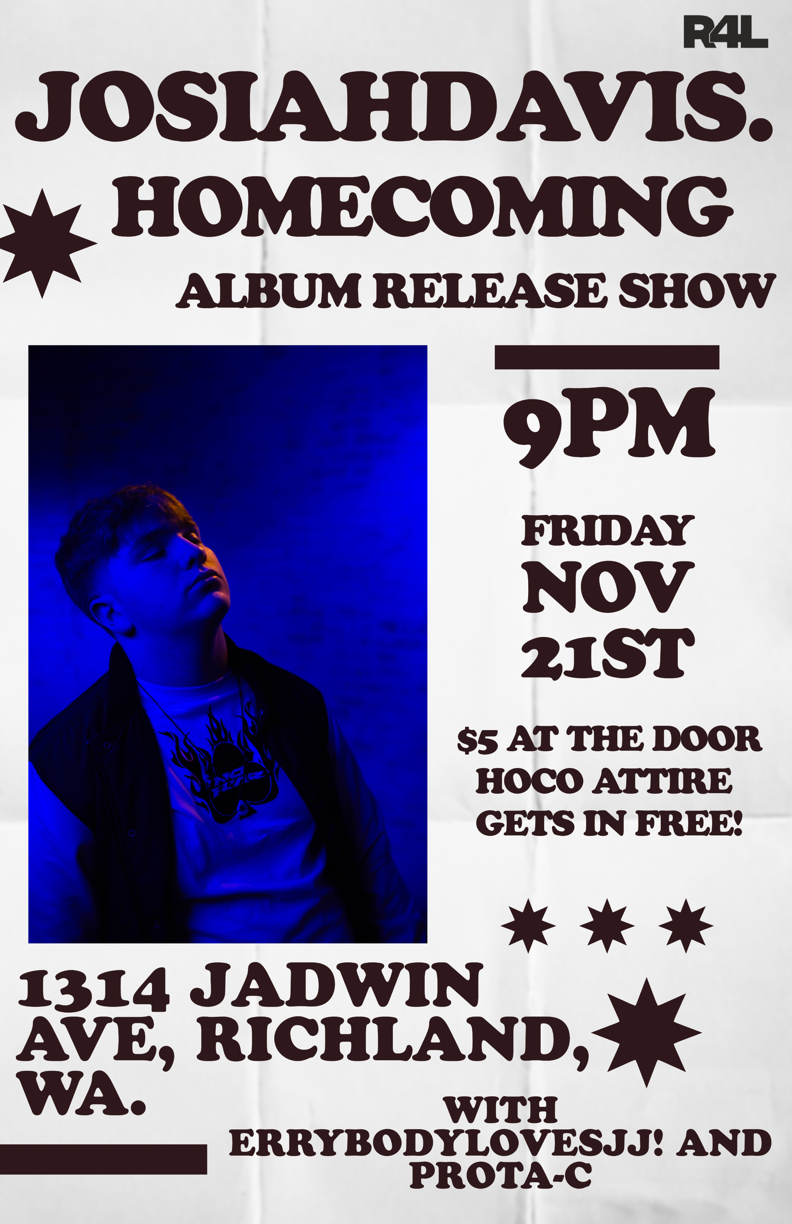JOSIAHDAVIS. Homecoming Album Release Show