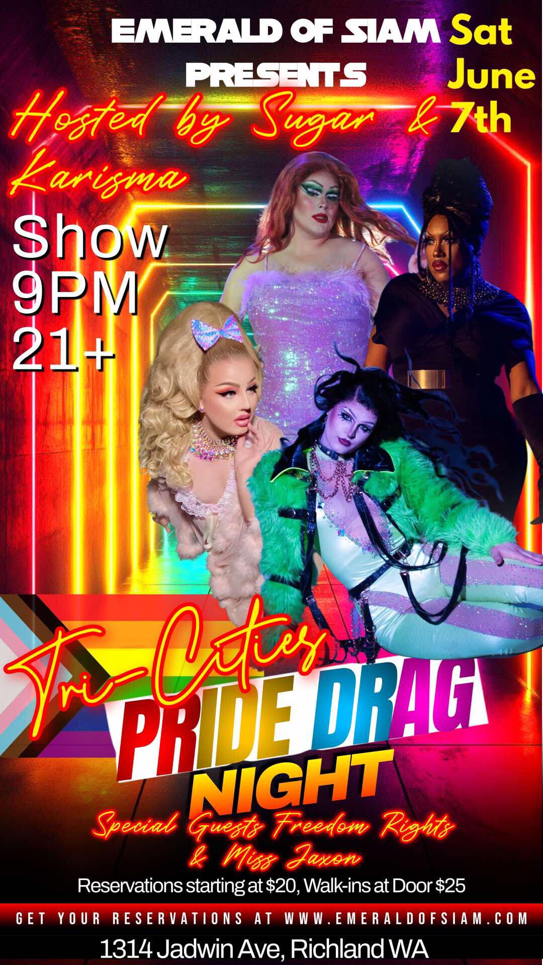 Tri-Cities Pride Drag Night