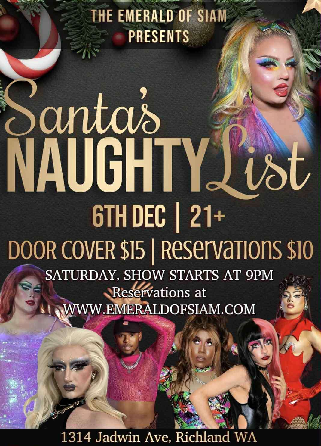 Santa's Naughty List: A Drag Christmas