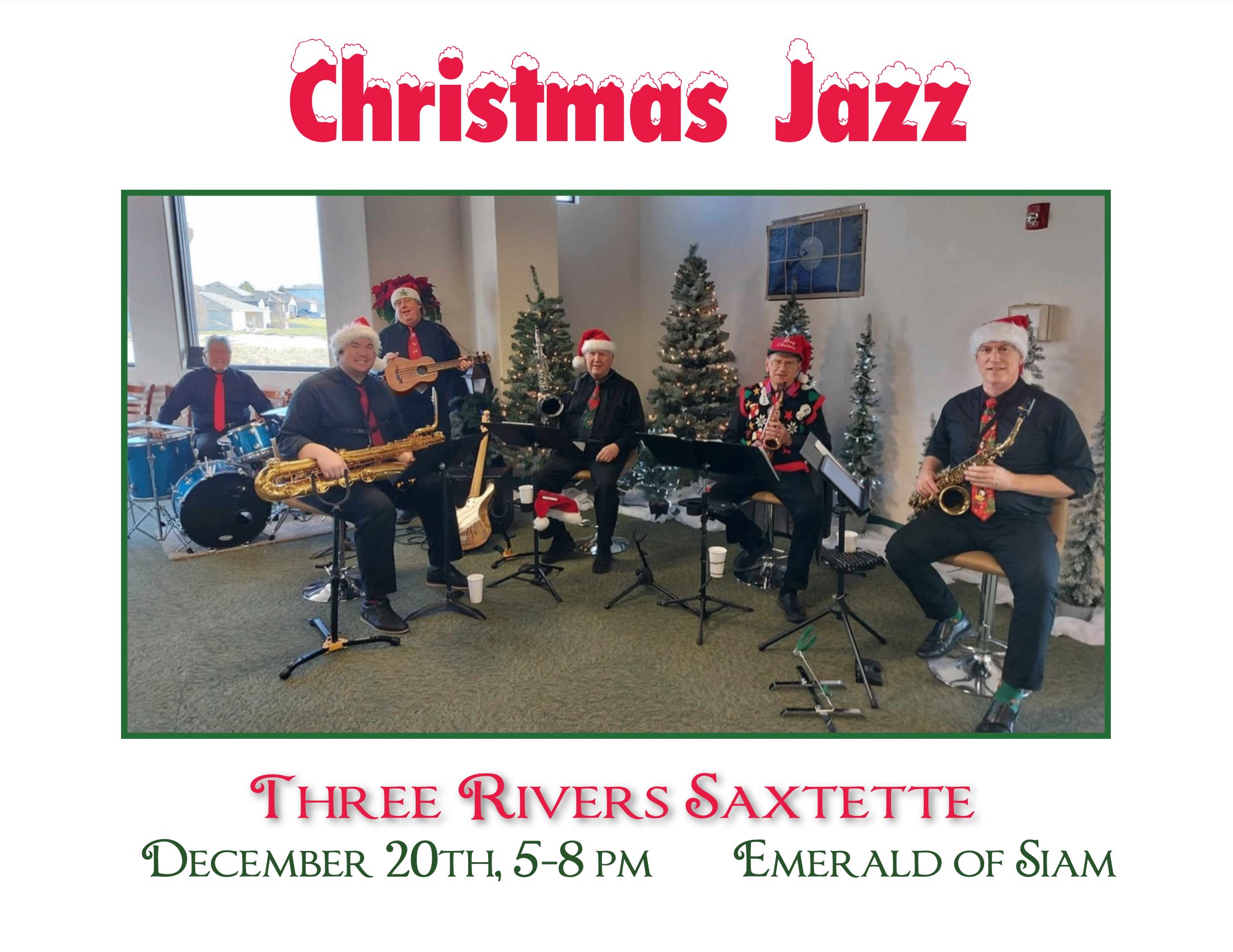 Three Rivers Saxtette Holiday Show