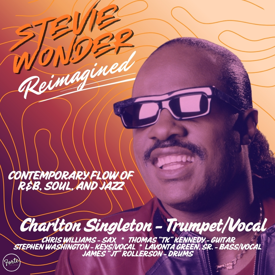 The Music of Stevie Wonder Reimagined with a Contemporary Flow of R&B, Soul, and Jazz