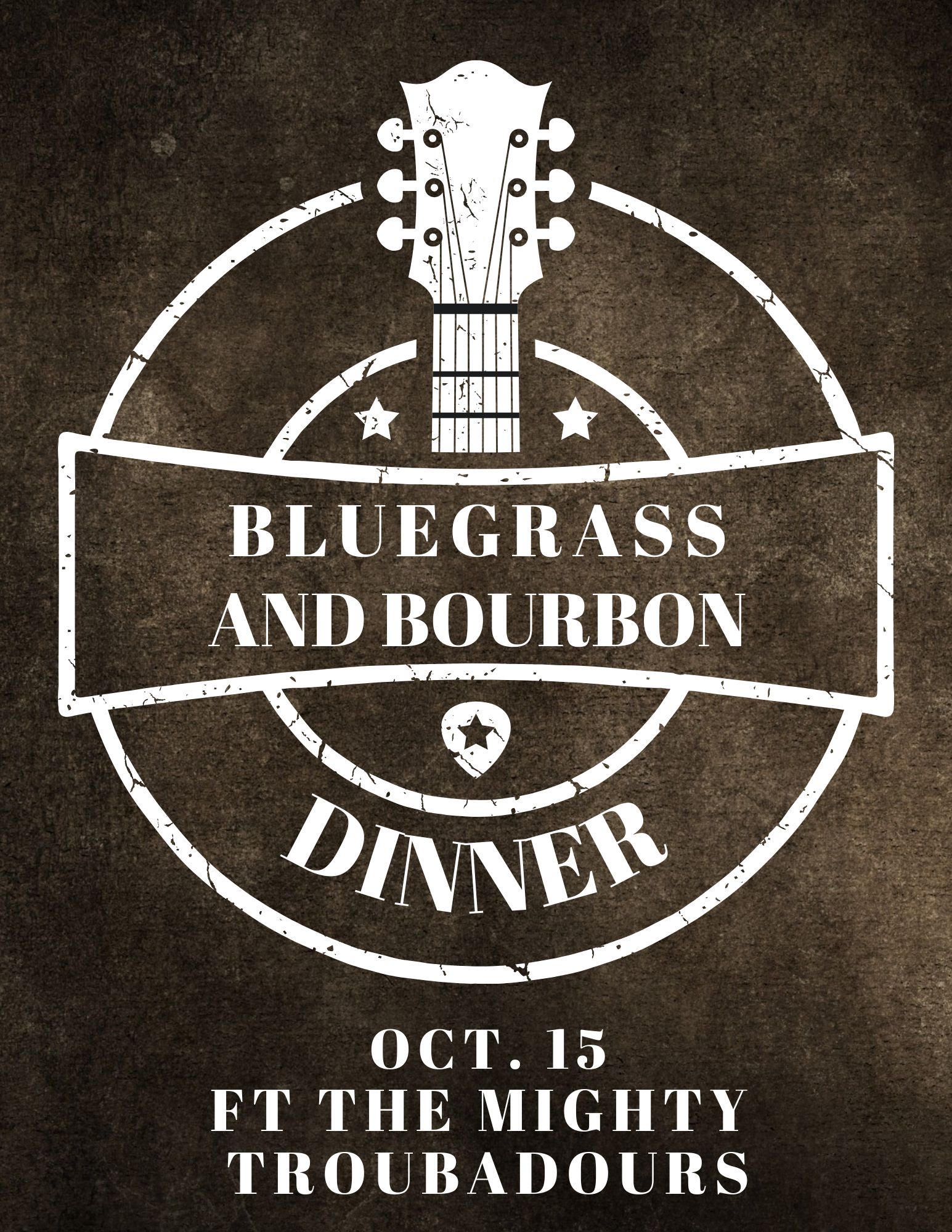 Bourbon & Bluegrass Dinner - $125/person