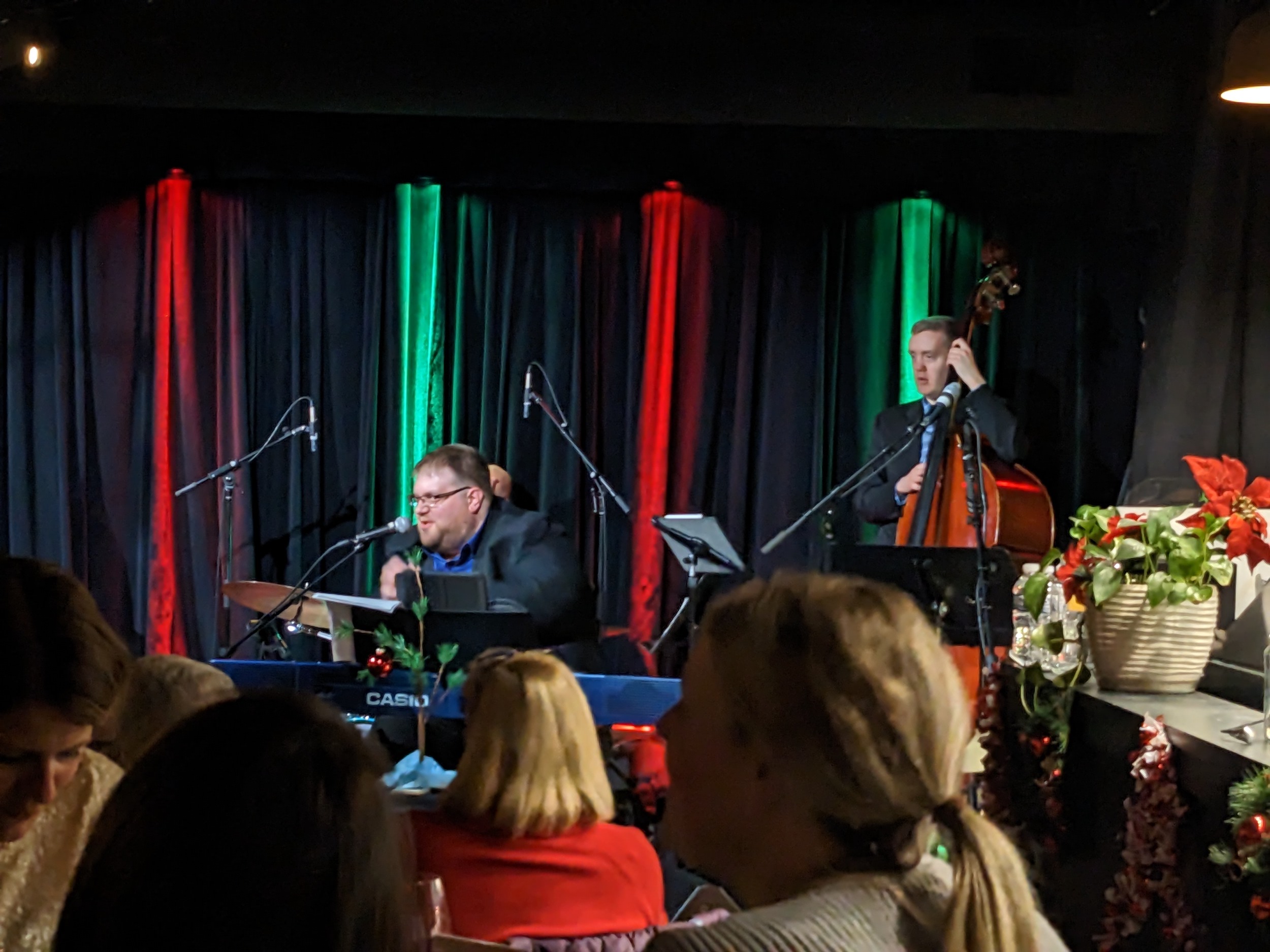Tony Hagood Drummerless Trio Holiday Edition