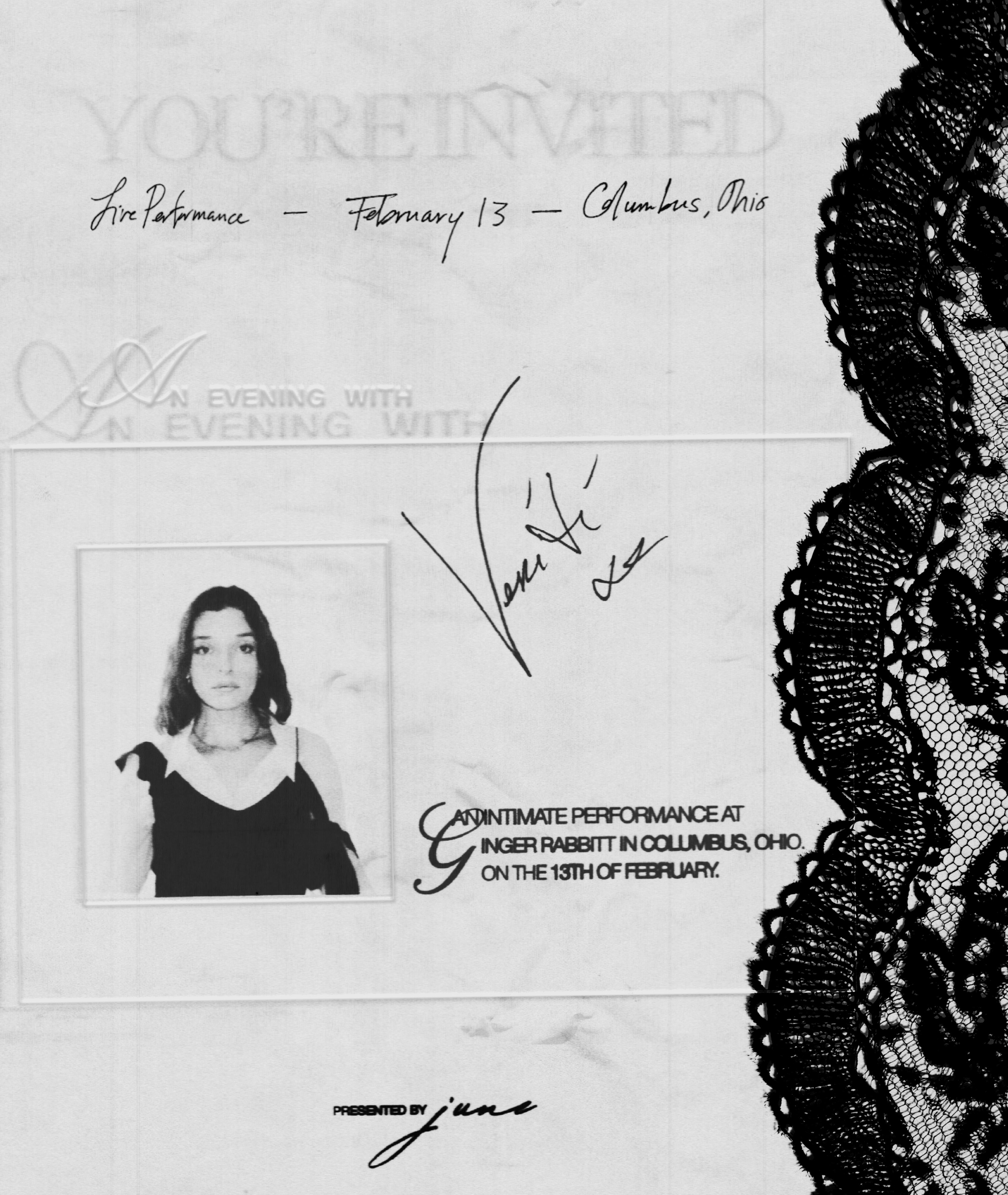 An evening with VÉRITÉ , presented by June's Room