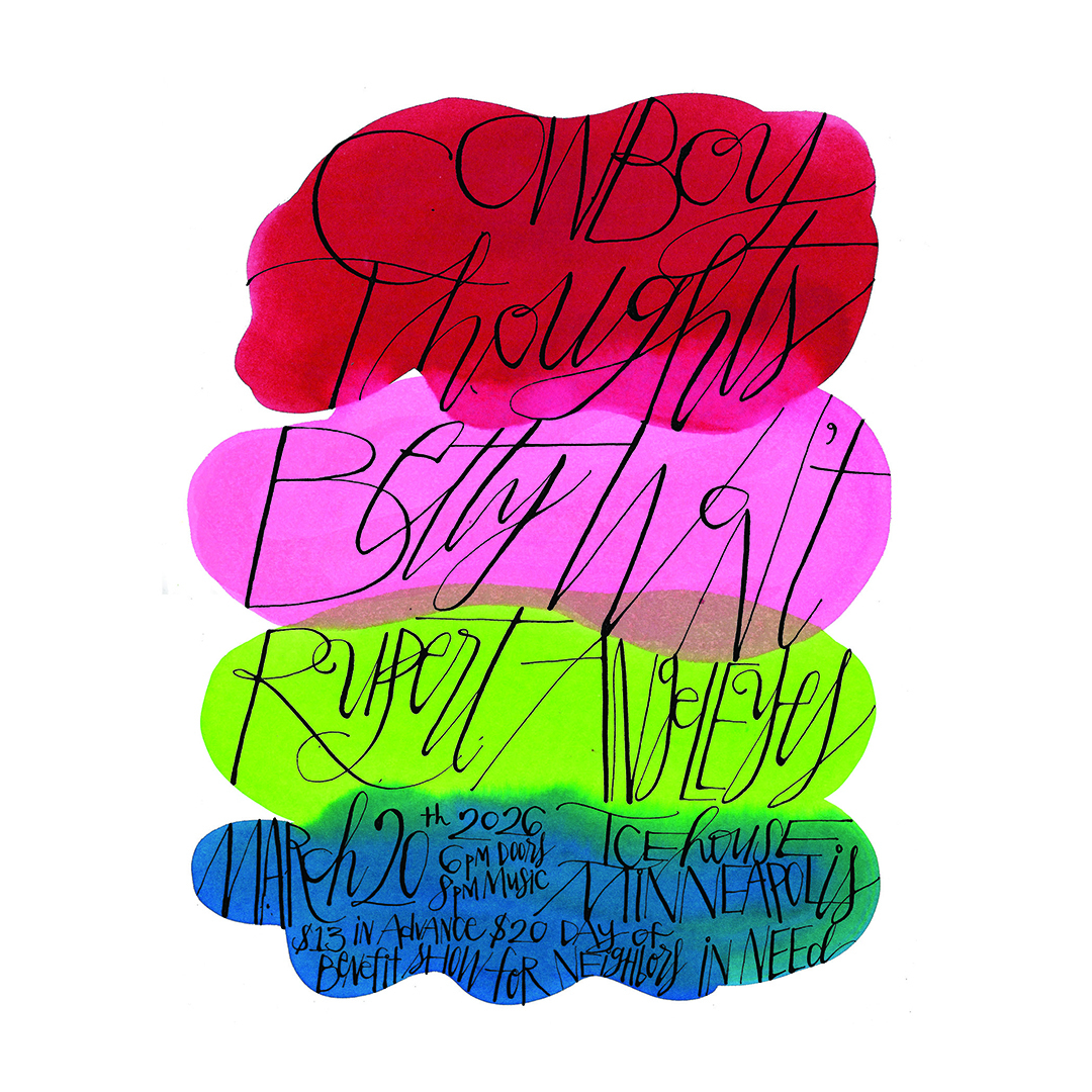 COWBOY THOUGHTS//BETTY WON'T//RUPERT ANGELEYES