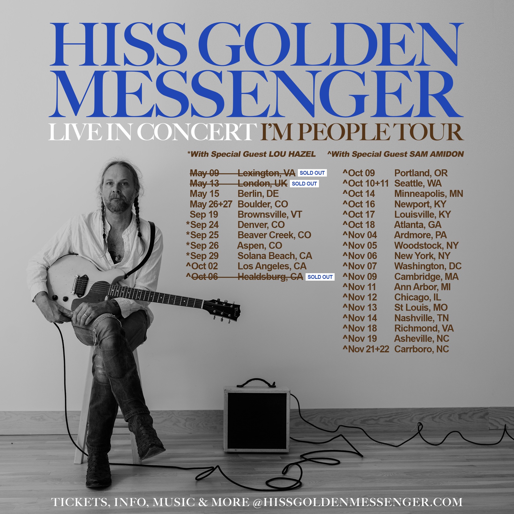 Hiss Golden Messenger: I'm People Tour