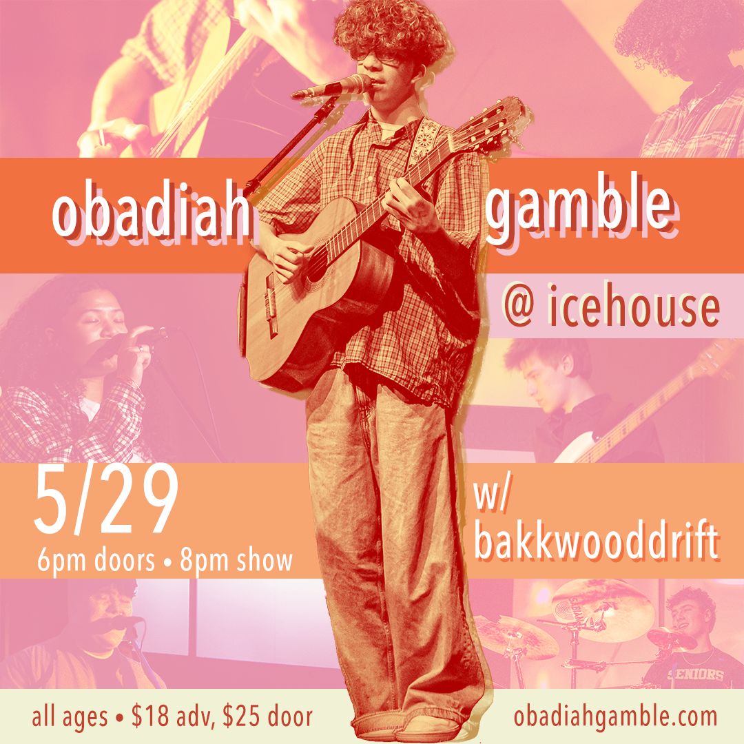 Obadiah Gamble at Icehouse (with Bakkwooddrift)